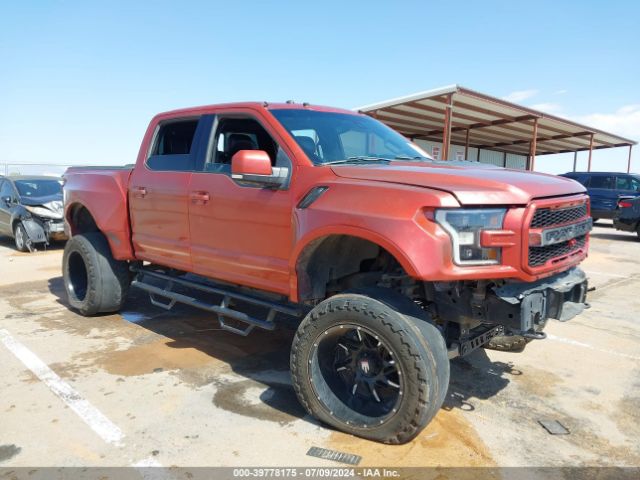 FORD F-150 2018 1ftfw1rg9jfd84695