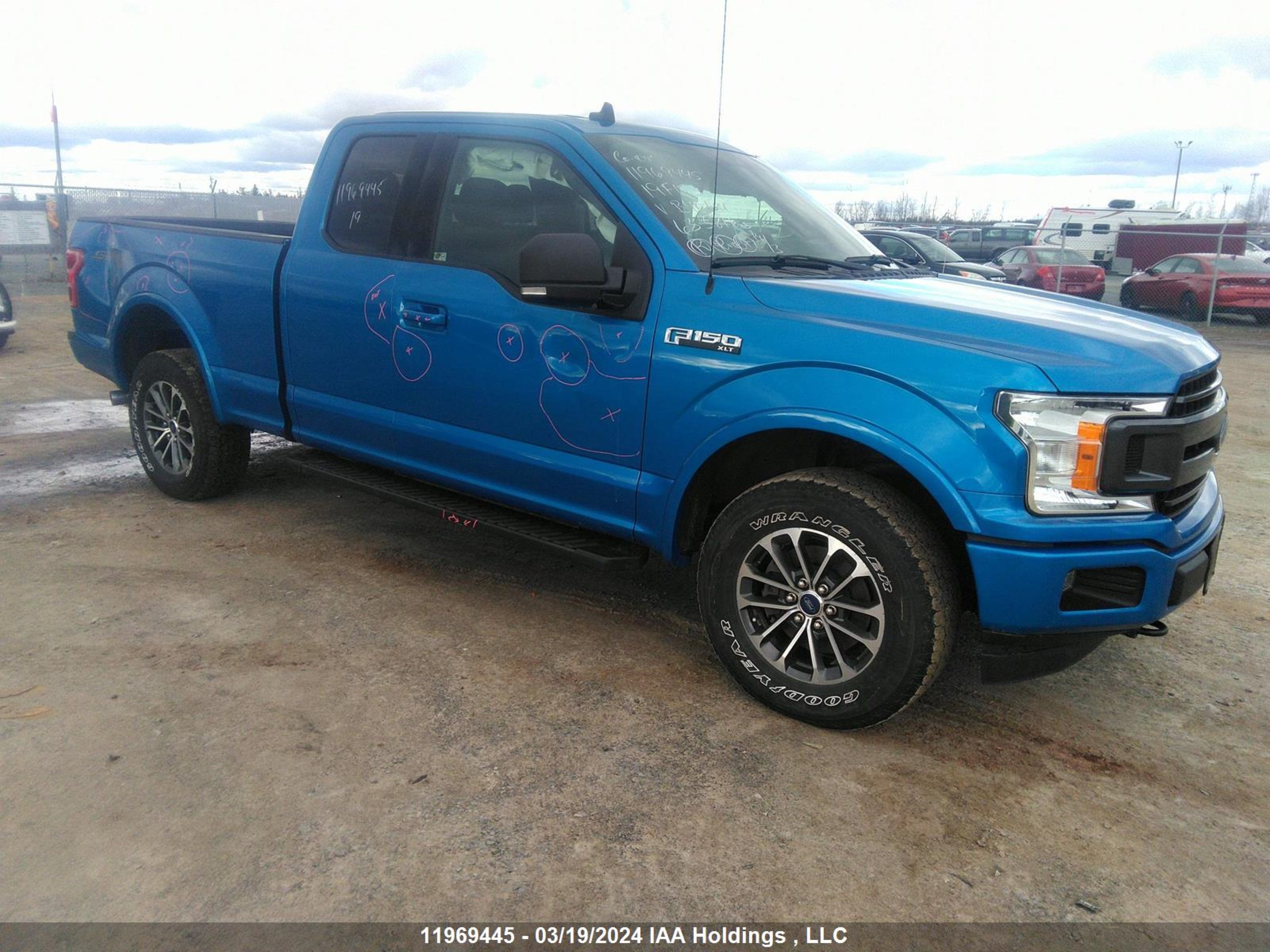 FORD F-150 2019 1ftfx1e45kfb40696