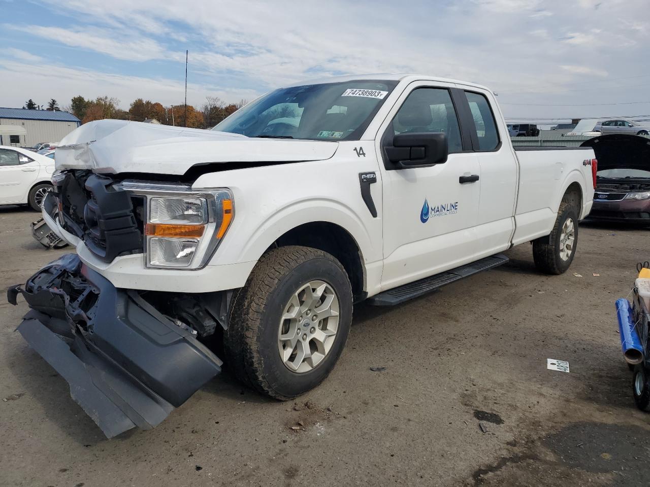 FORD F-150 2022 1ftfx1e89nke46640