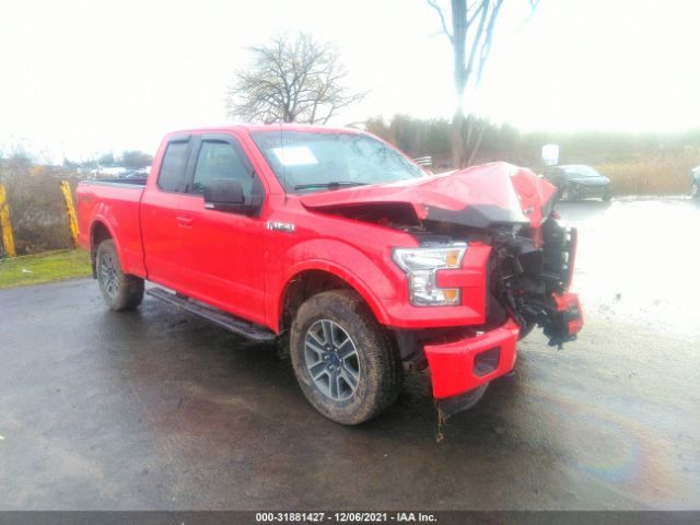 FORD F-150 2016 1ftfx1ef0gfd29507