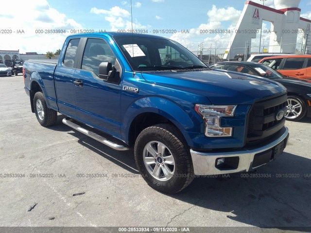 FORD F-150 2017 1ftfx1ef1hfc38697