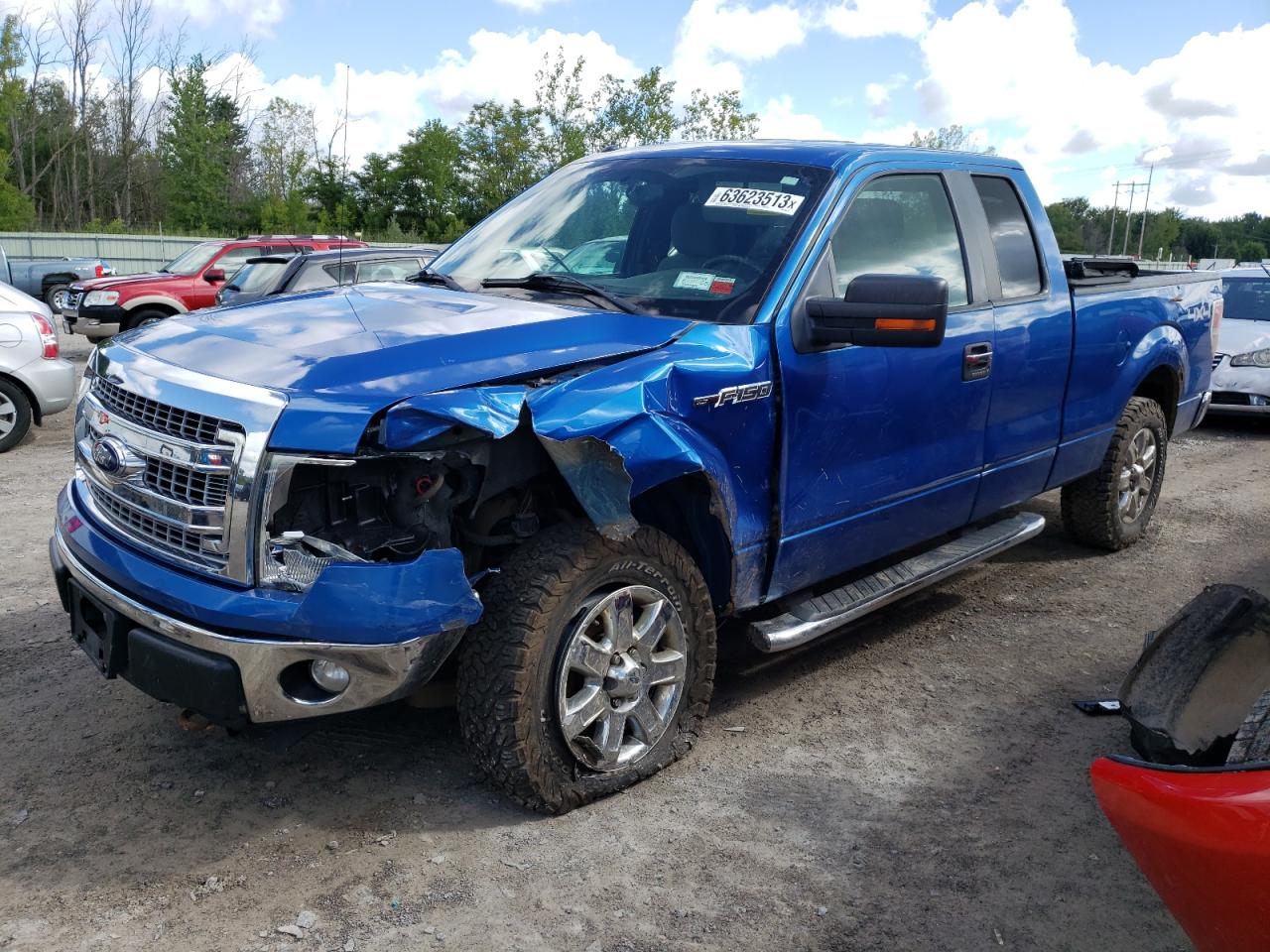 FORD F-150 2013 1ftfx1ef7dfd24378