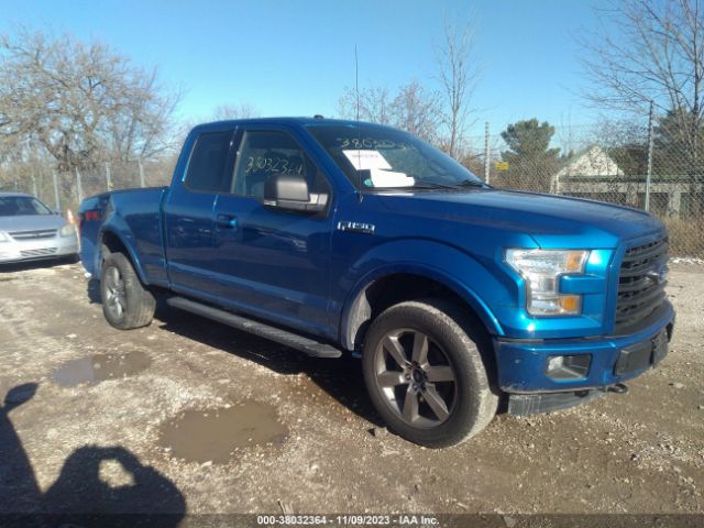 FORD F-150 2017 1ftfx1ef7hfa58401