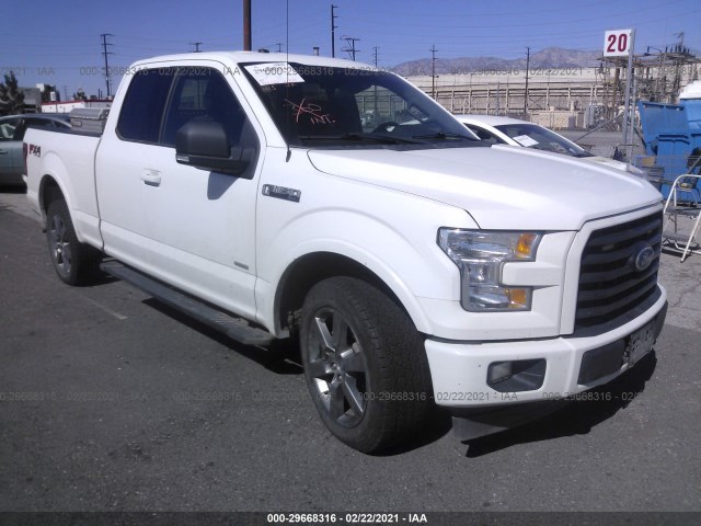 FORD F-150 2017 1ftfx1eg4hkc64498