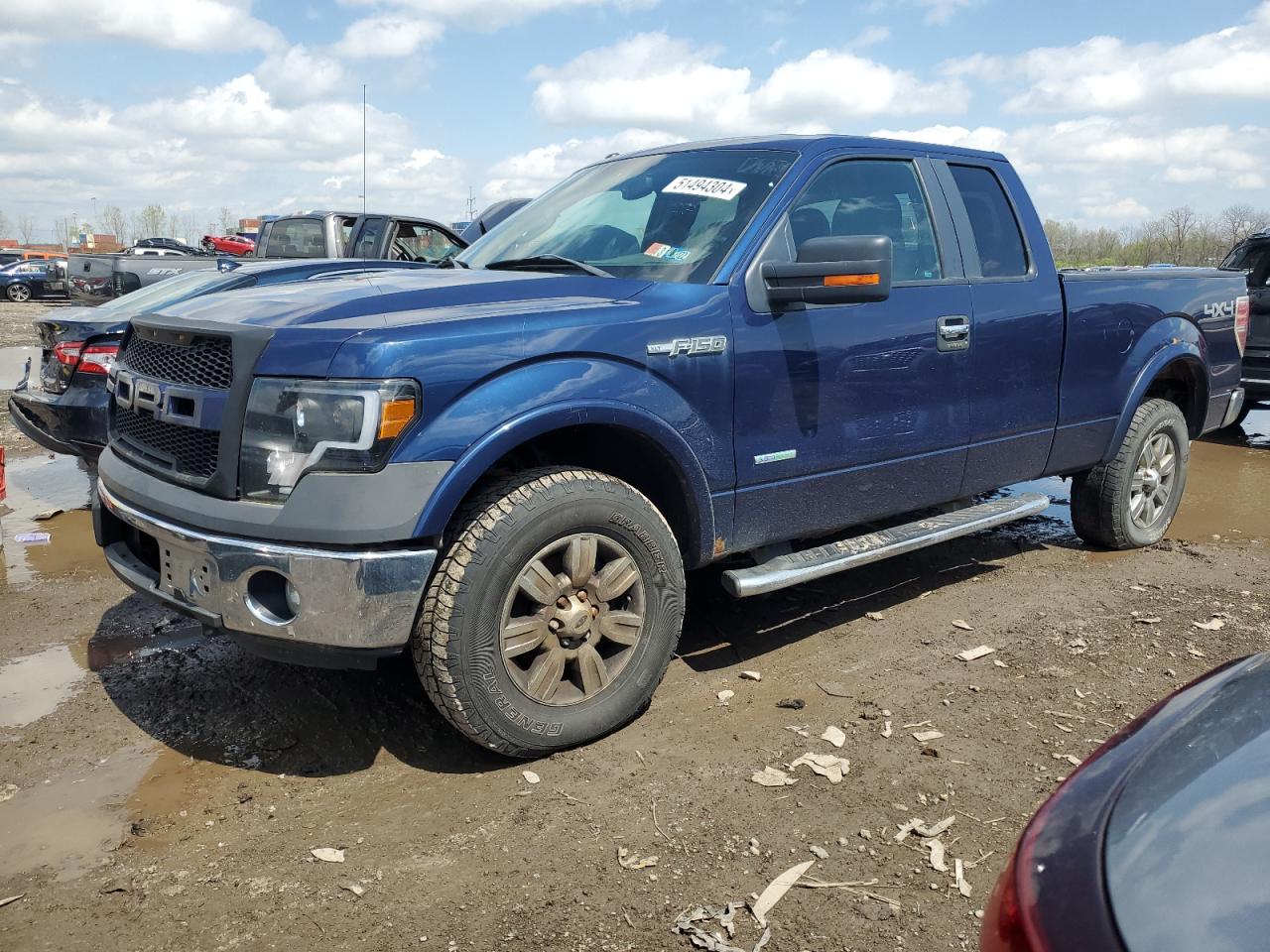 FORD F-150 2012 1ftfx1et3cfc91657