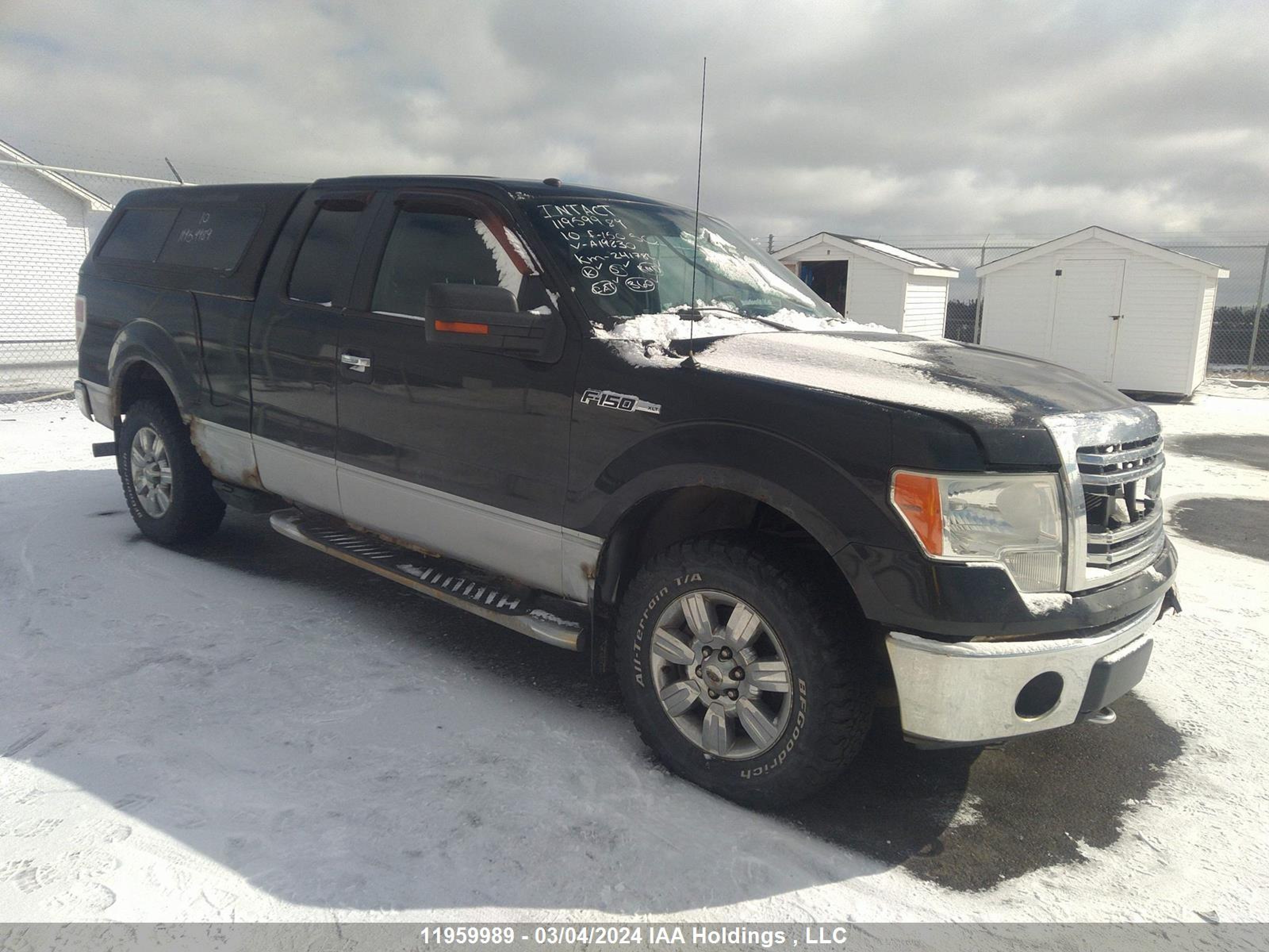 FORD F-150 2010 1ftfx1ev4afa19830