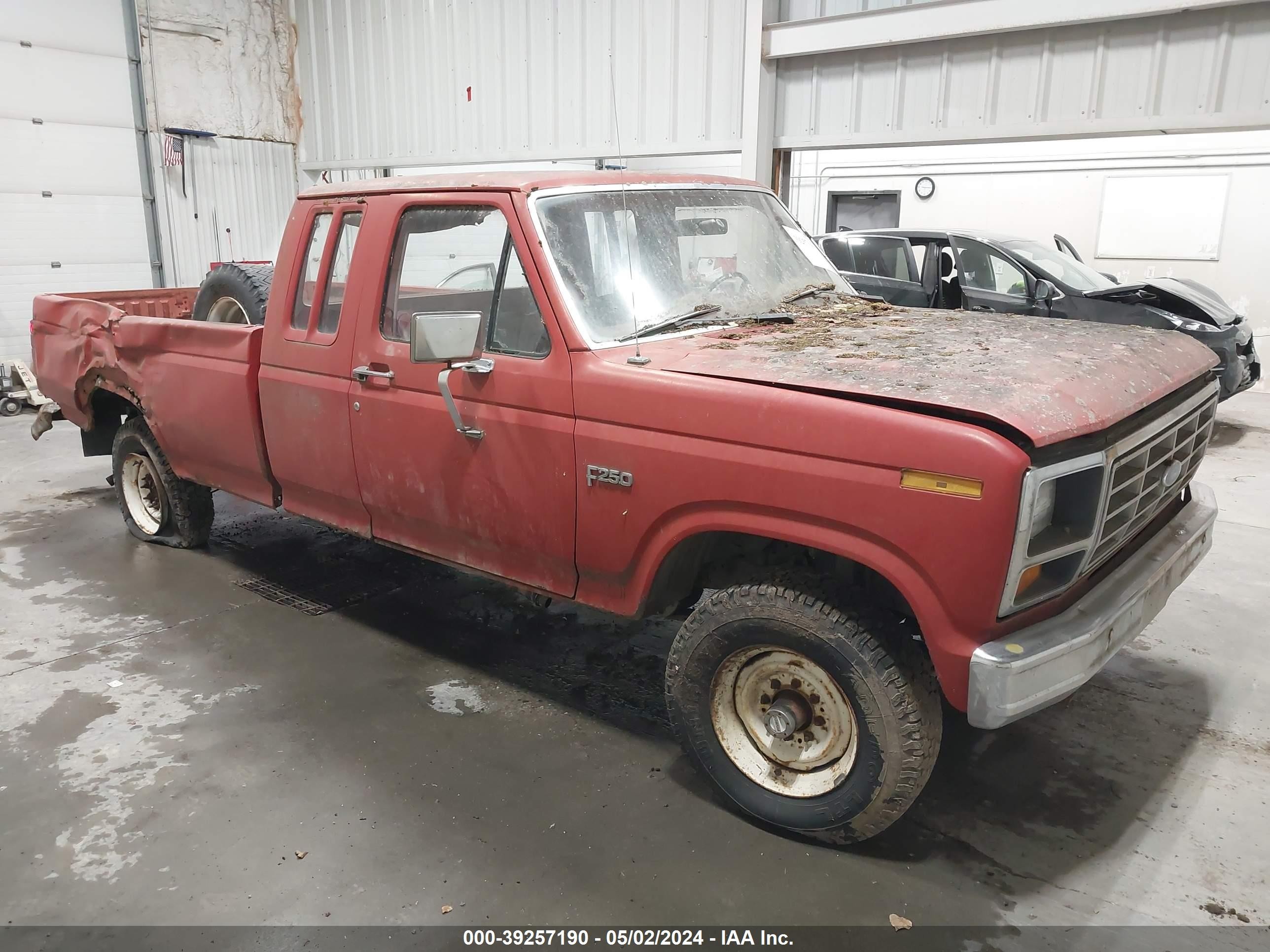 FORD F250 1982 1ftfx26g8cka16333