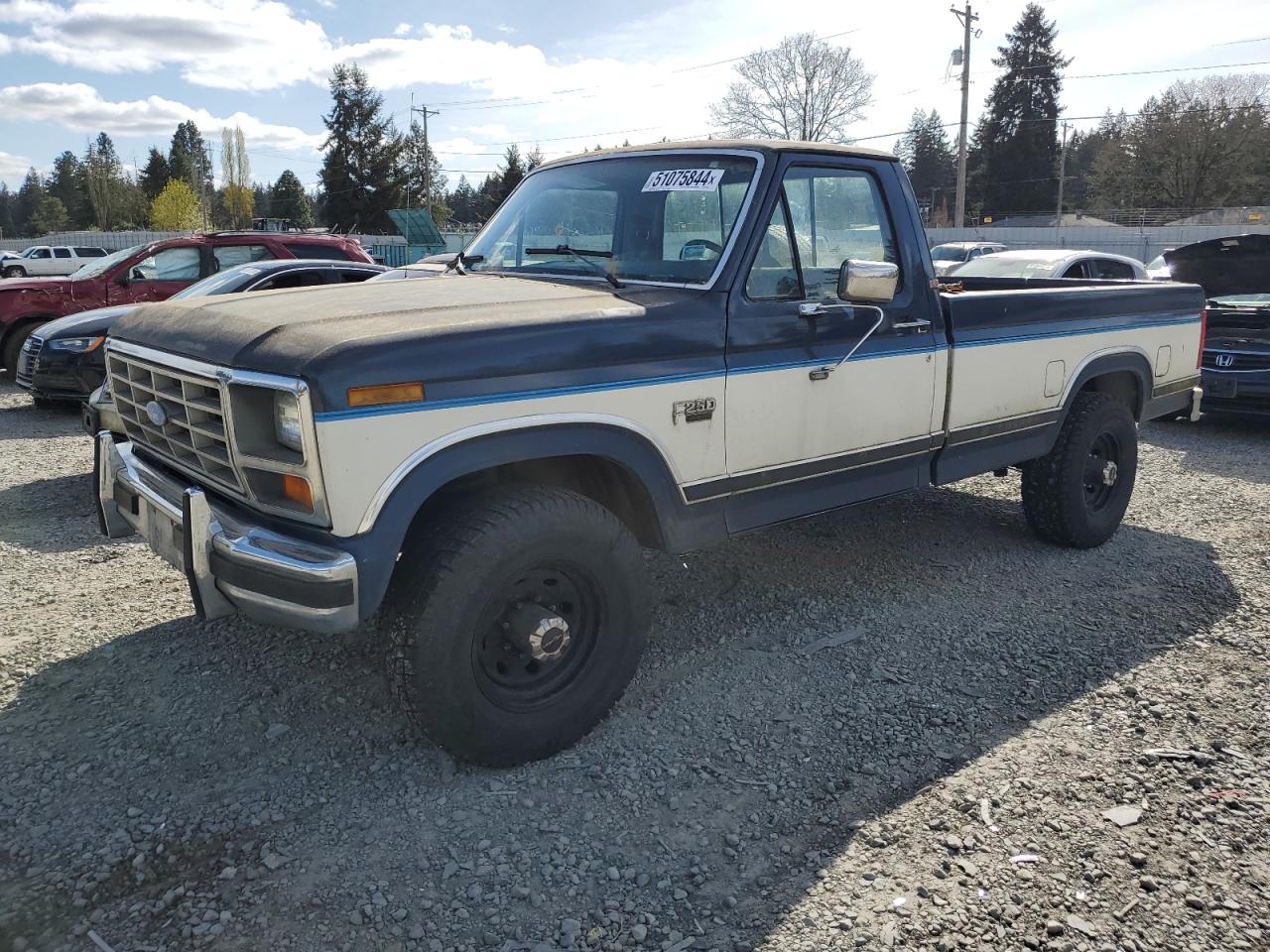 FORD F250 1986 1fthf25l9gpa42054