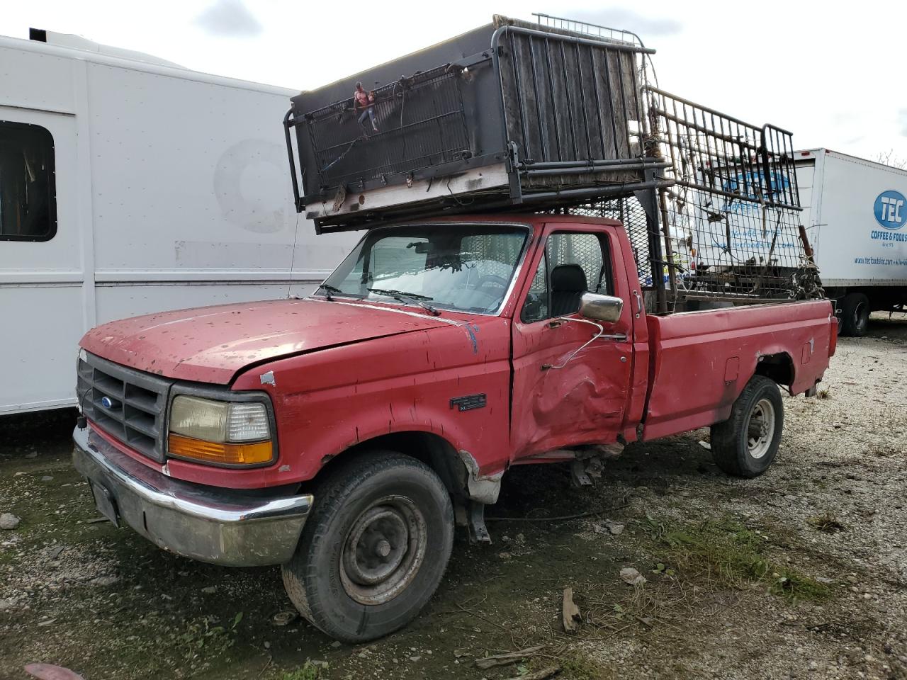 FORD F250 1993 1fthf25m3pna93098