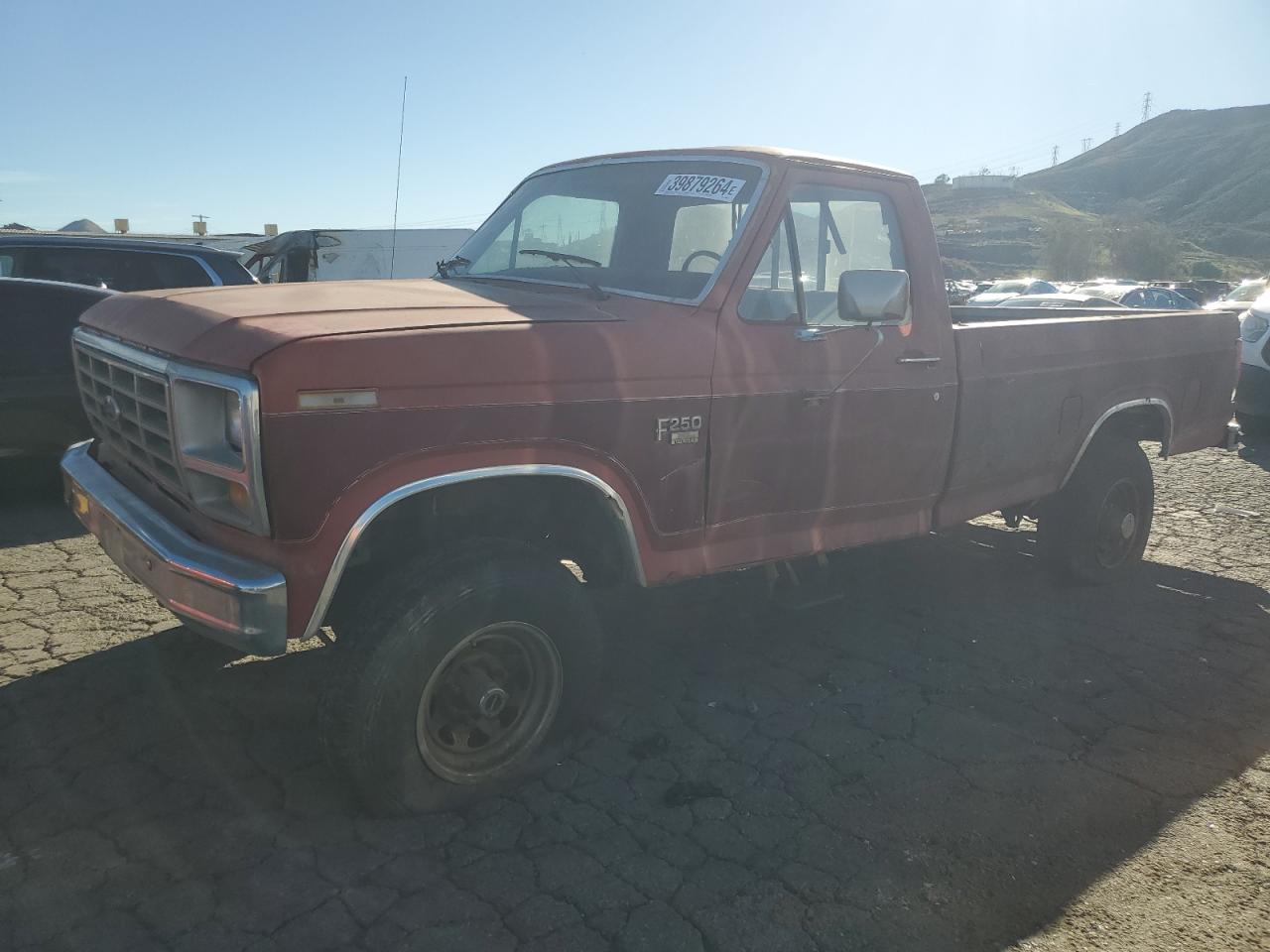 FORD F250 1984 1fthf2617epb50604