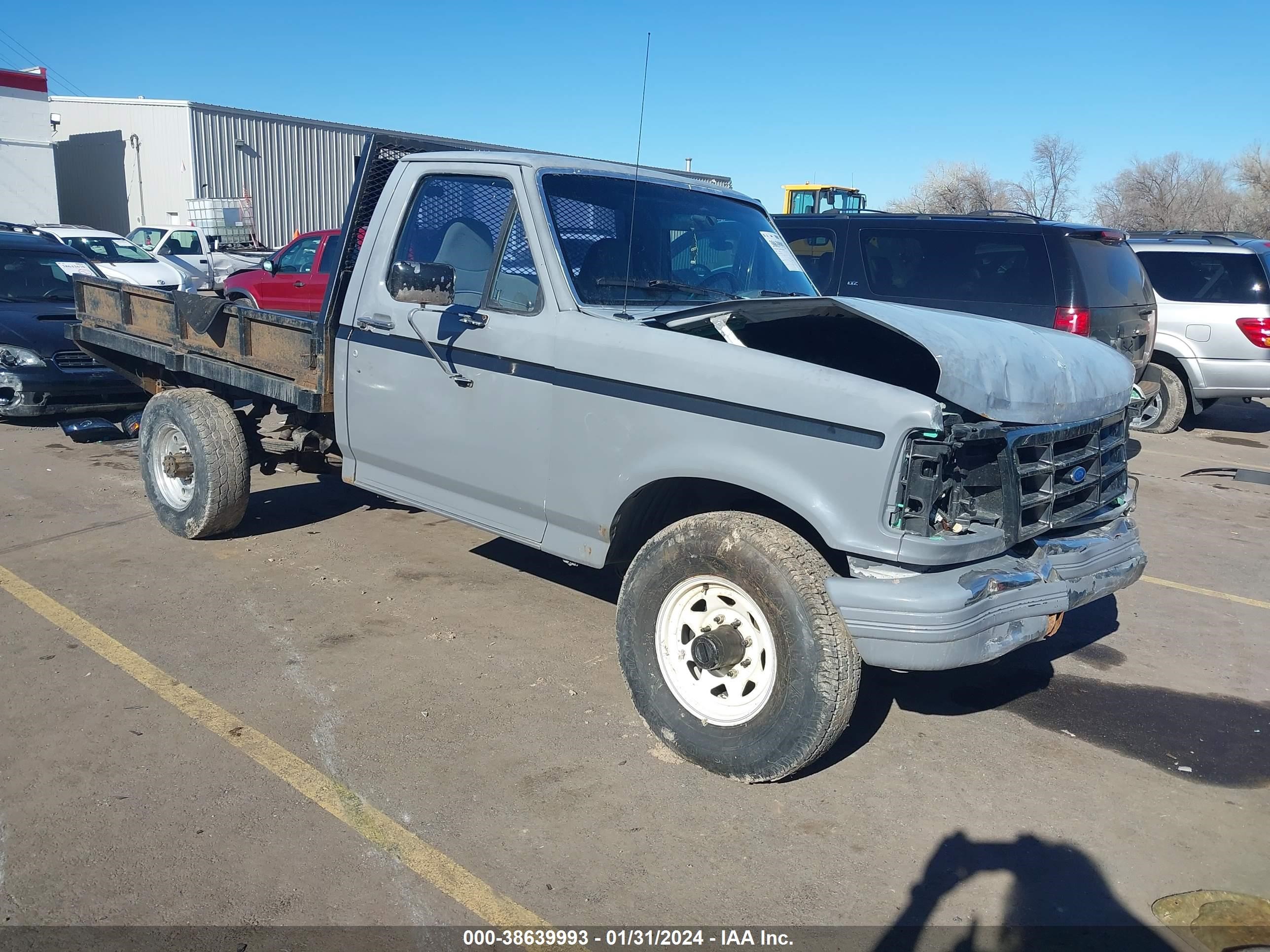 FORD F250 1995 1fthf26g0sna87728