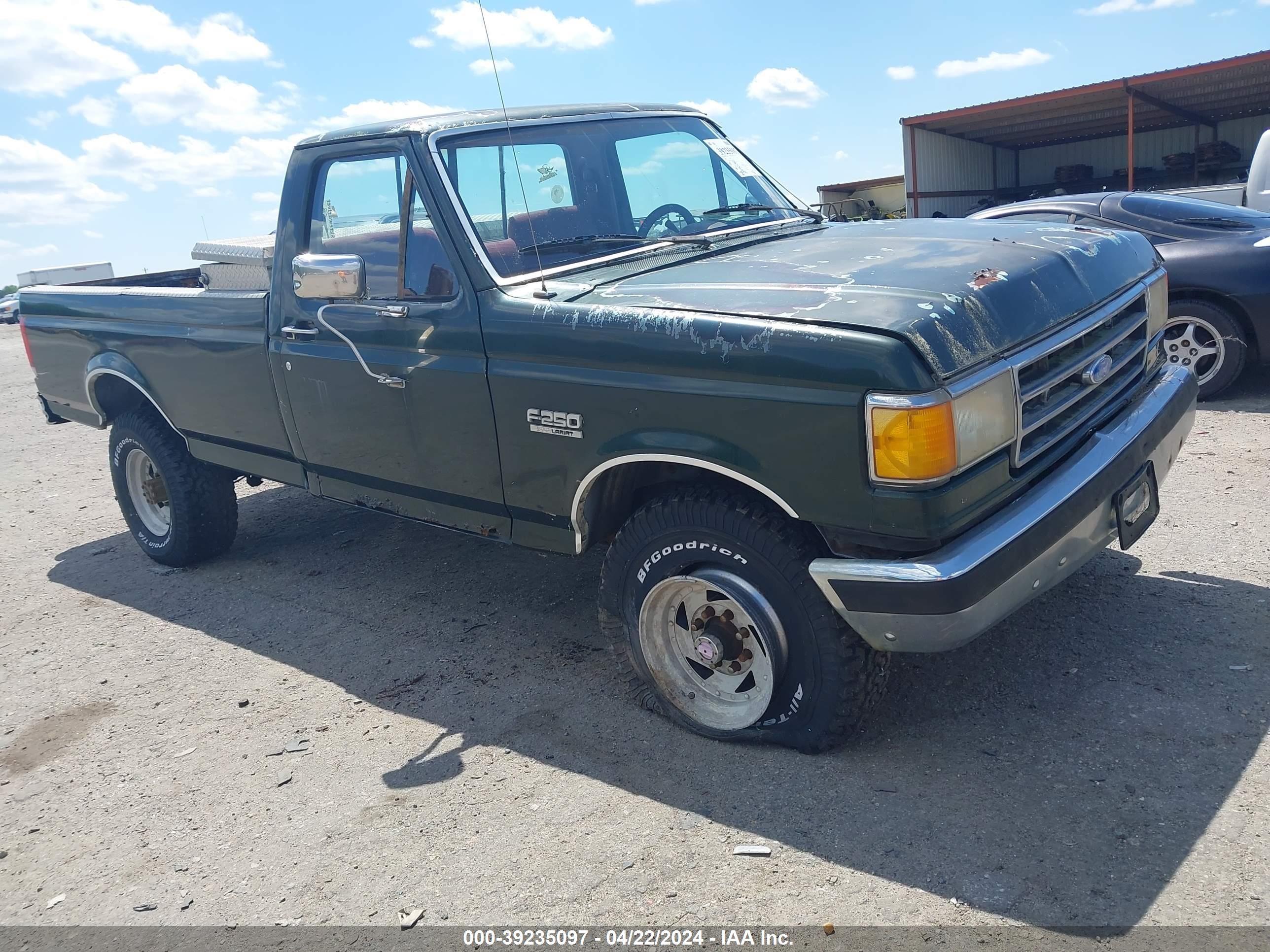 FORD F250 1989 1fthf26g2knb21765