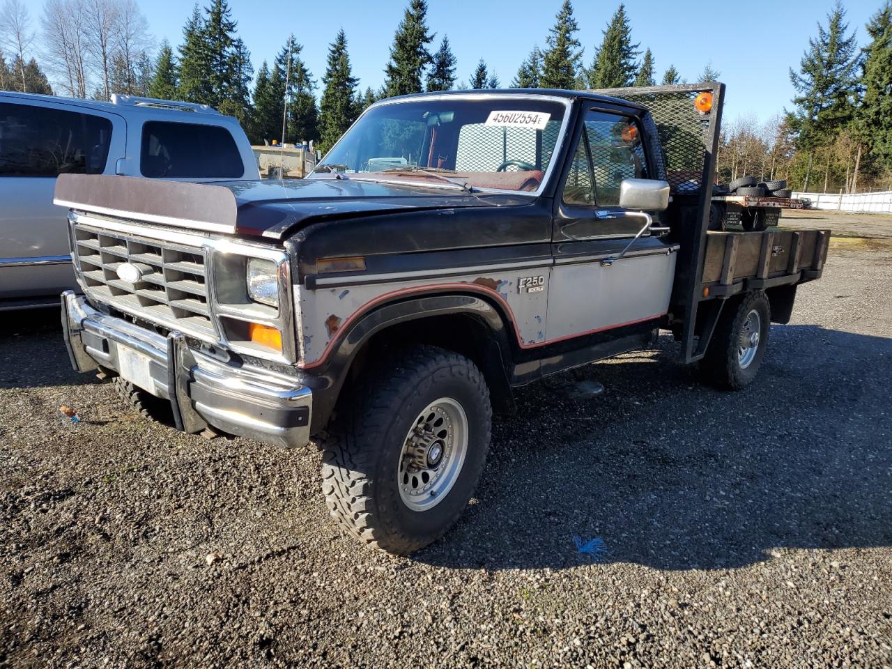 FORD F250 1985 1fthf26l3fpb11317