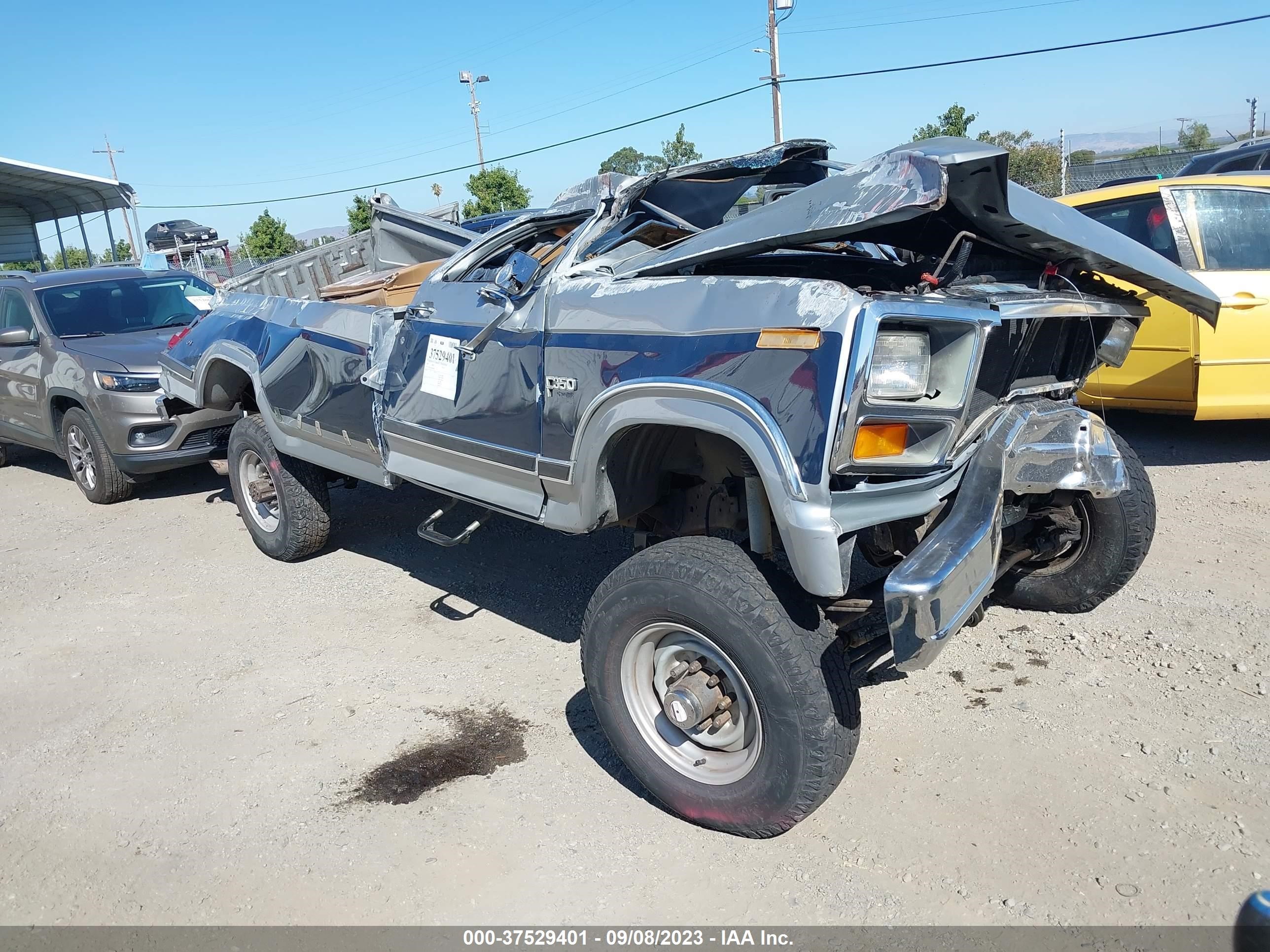 FORD F350 1986 1fthf3619gpb45249