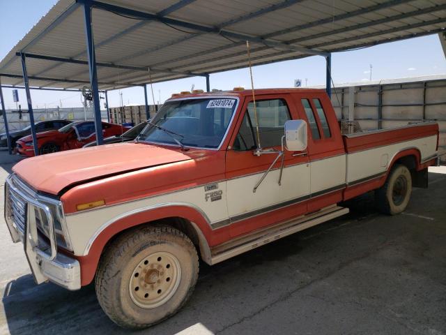 FORD F250 1986 1fthx2515gka58843