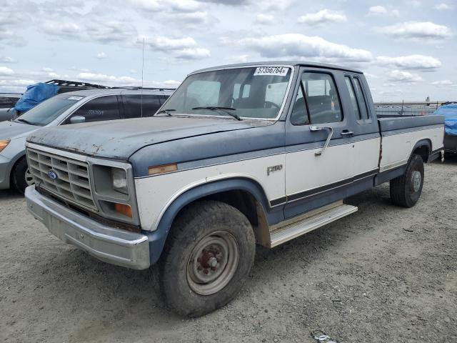 FORD F250 1986 1fthx2518gkb48407