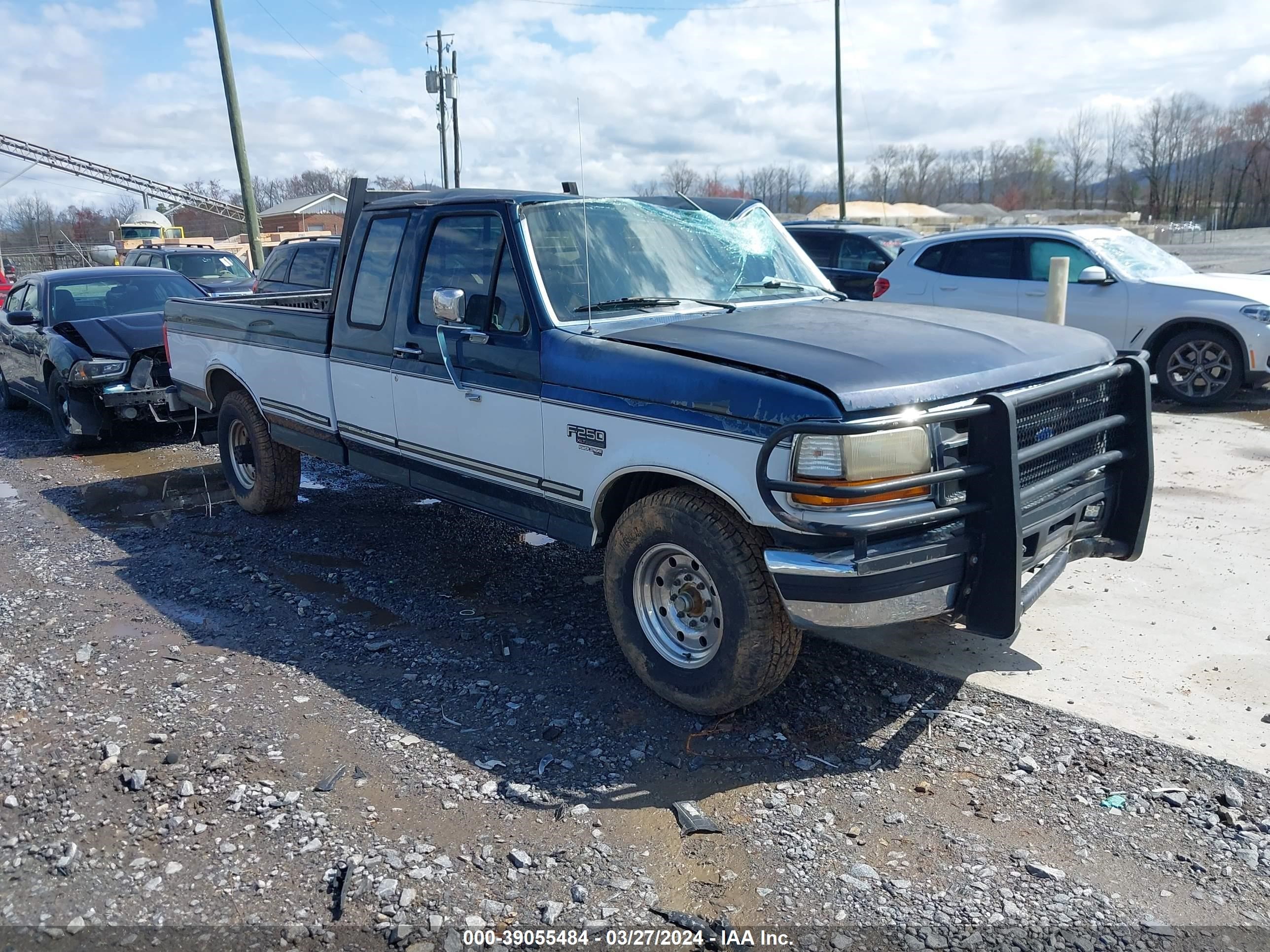 FORD F250 1996 1fthx25f6tea65644