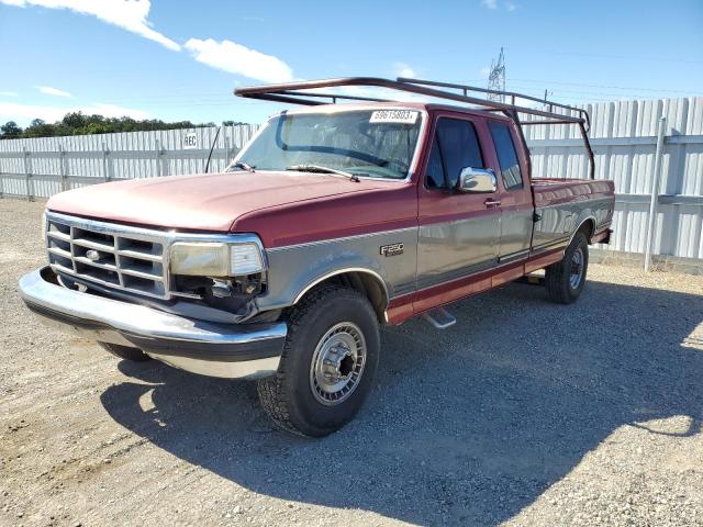 FORD F250 1992 1fthx25g0nkb07206