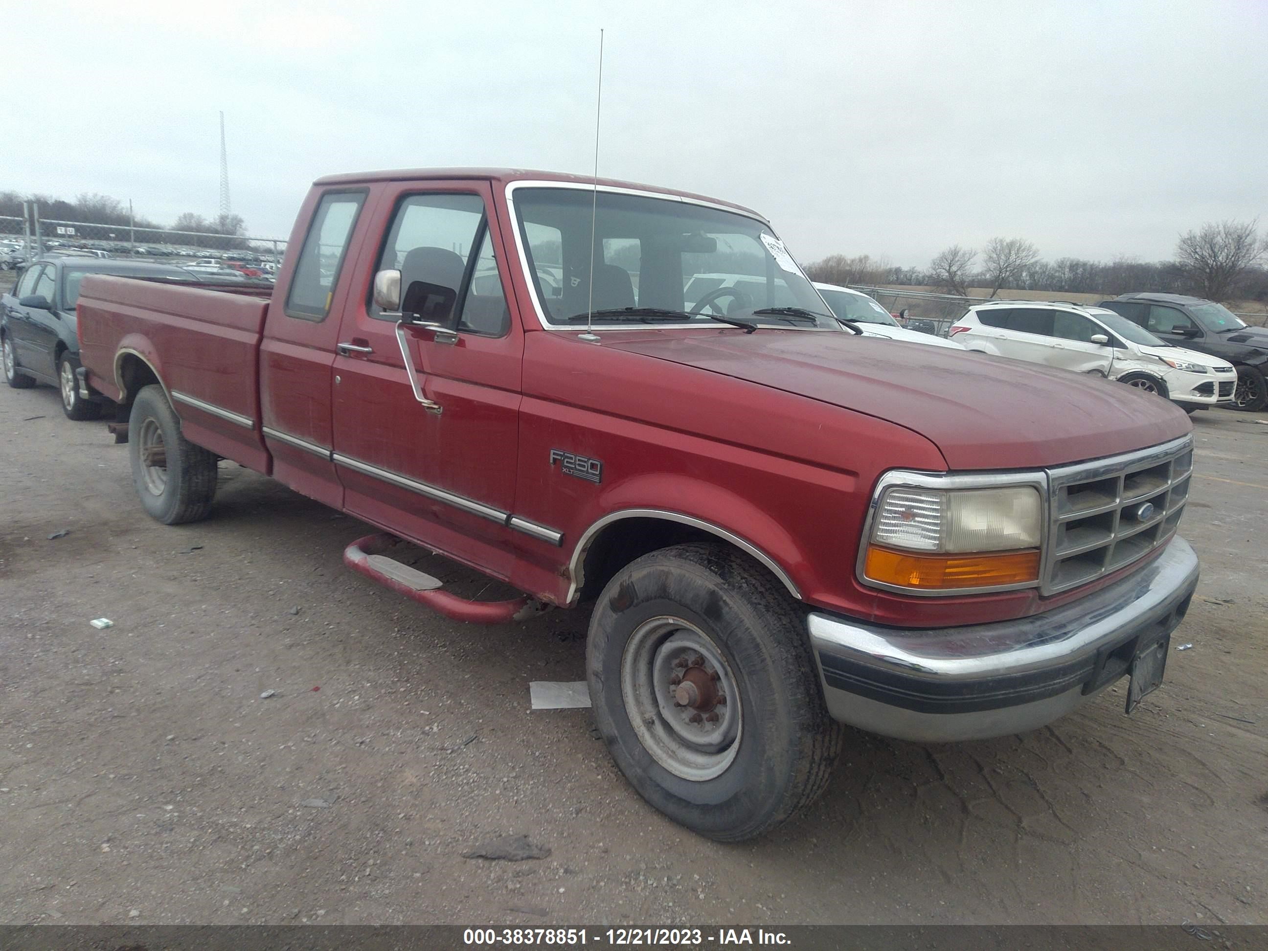 FORD F250 1996 1fthx25g0teb60578