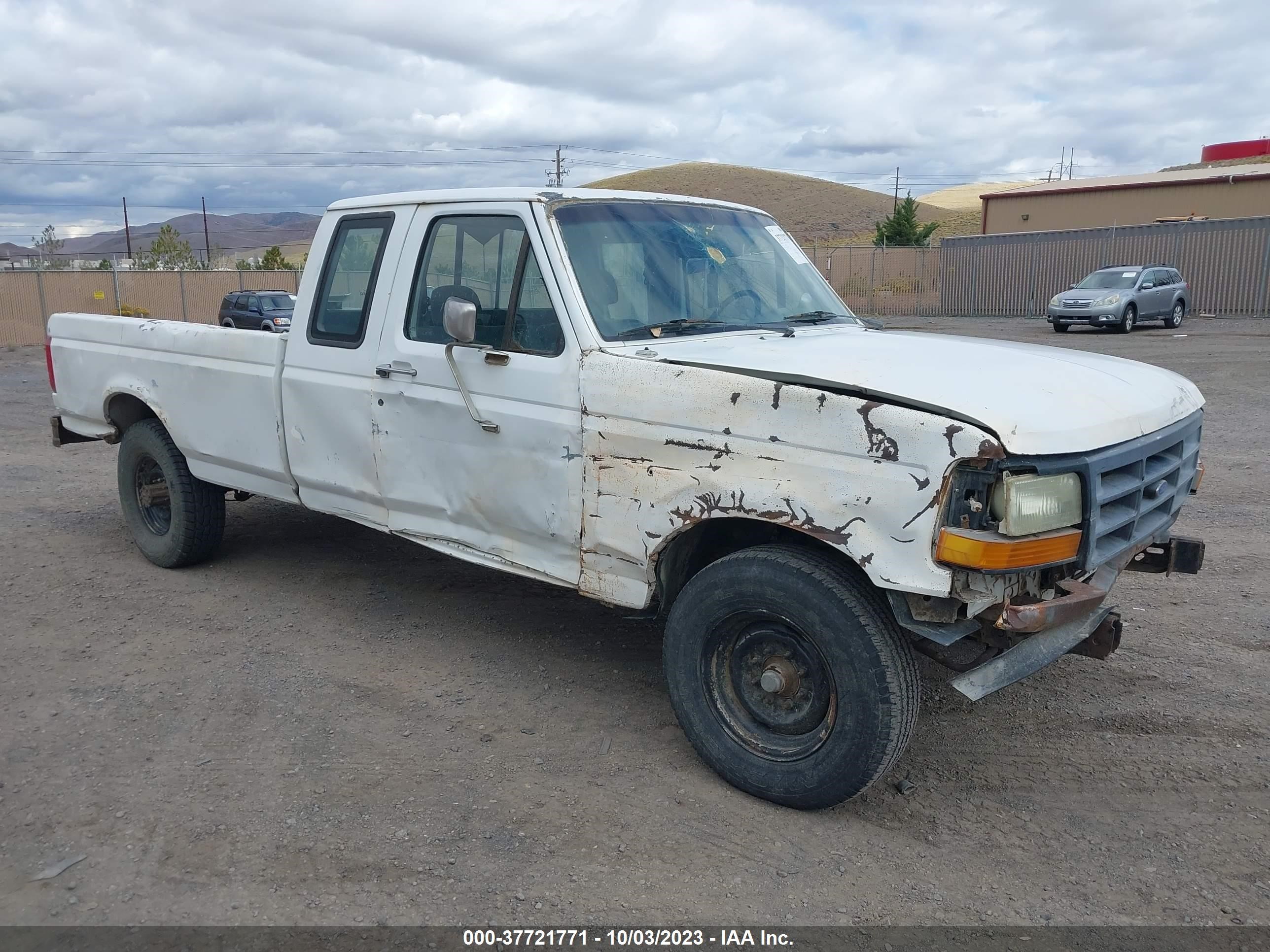 FORD F250 1992 1fthx25h3nka01907