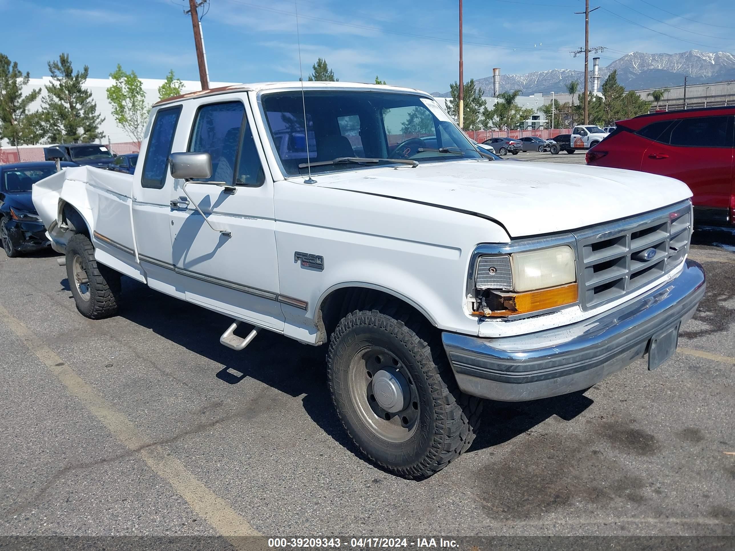 FORD F250 1995 1fthx25h8skb26445