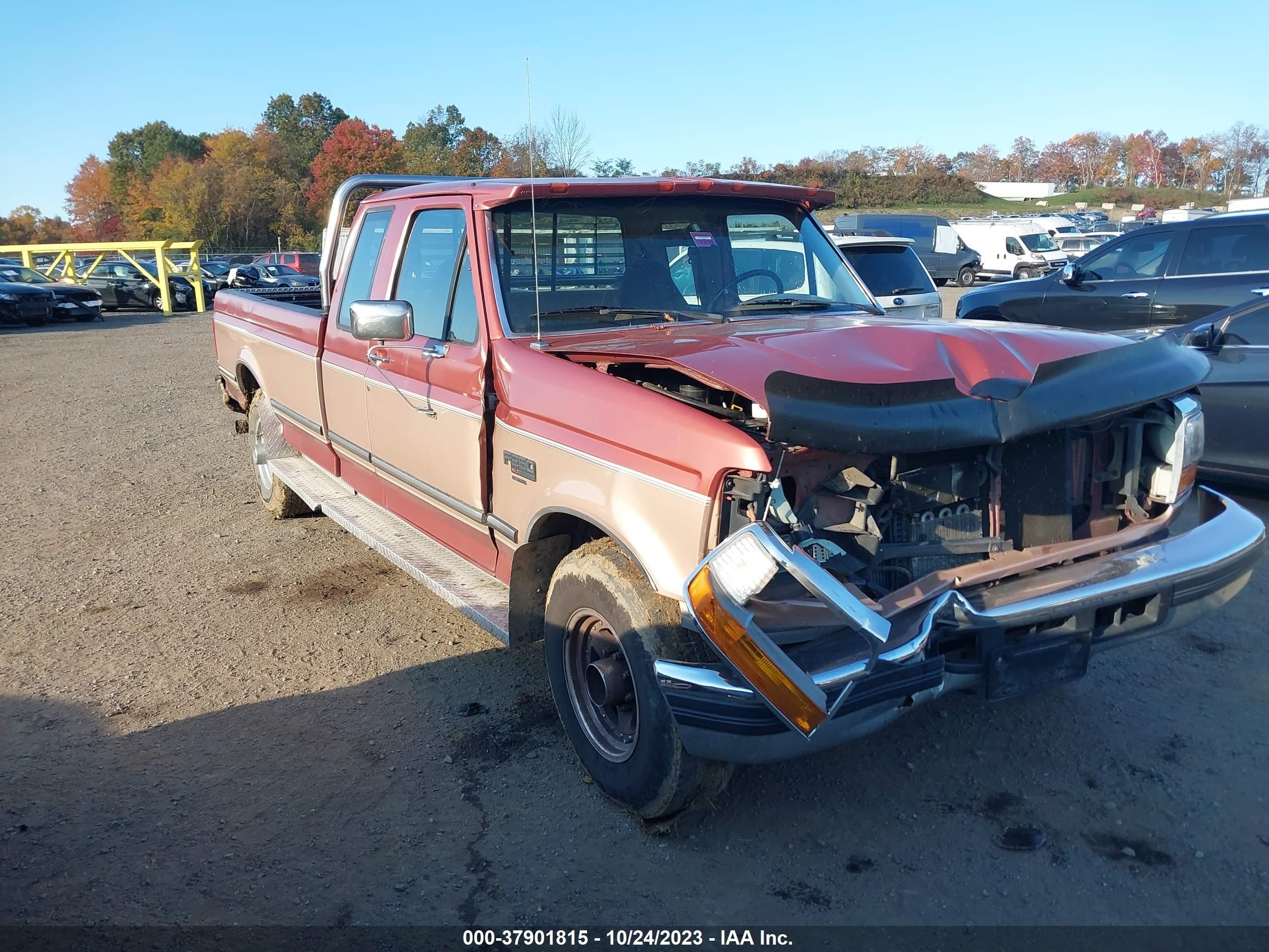 FORD F250 1994 1fthx25k1rka02720