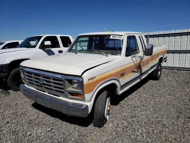 FORD F250 1986 1fthx25l3gkb21150