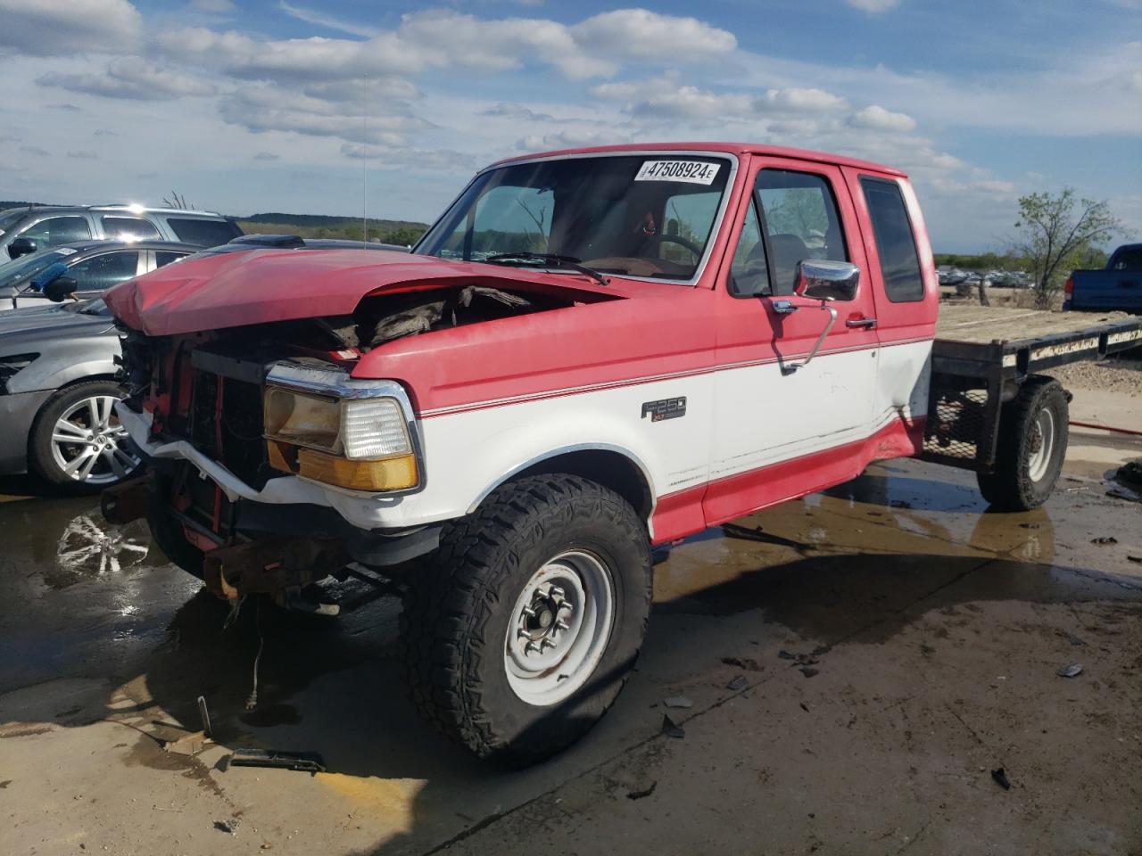 FORD F250 1992 1fthx25m3nkb12213