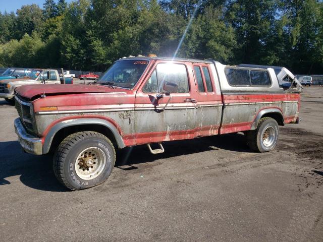 FORD F250 1985 1fthx2617fka34623