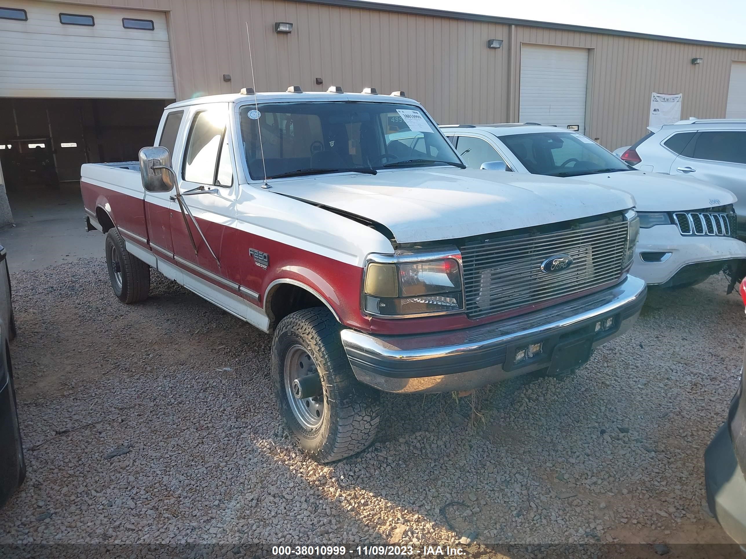 FORD F250 1995 1fthx26f5skb48836