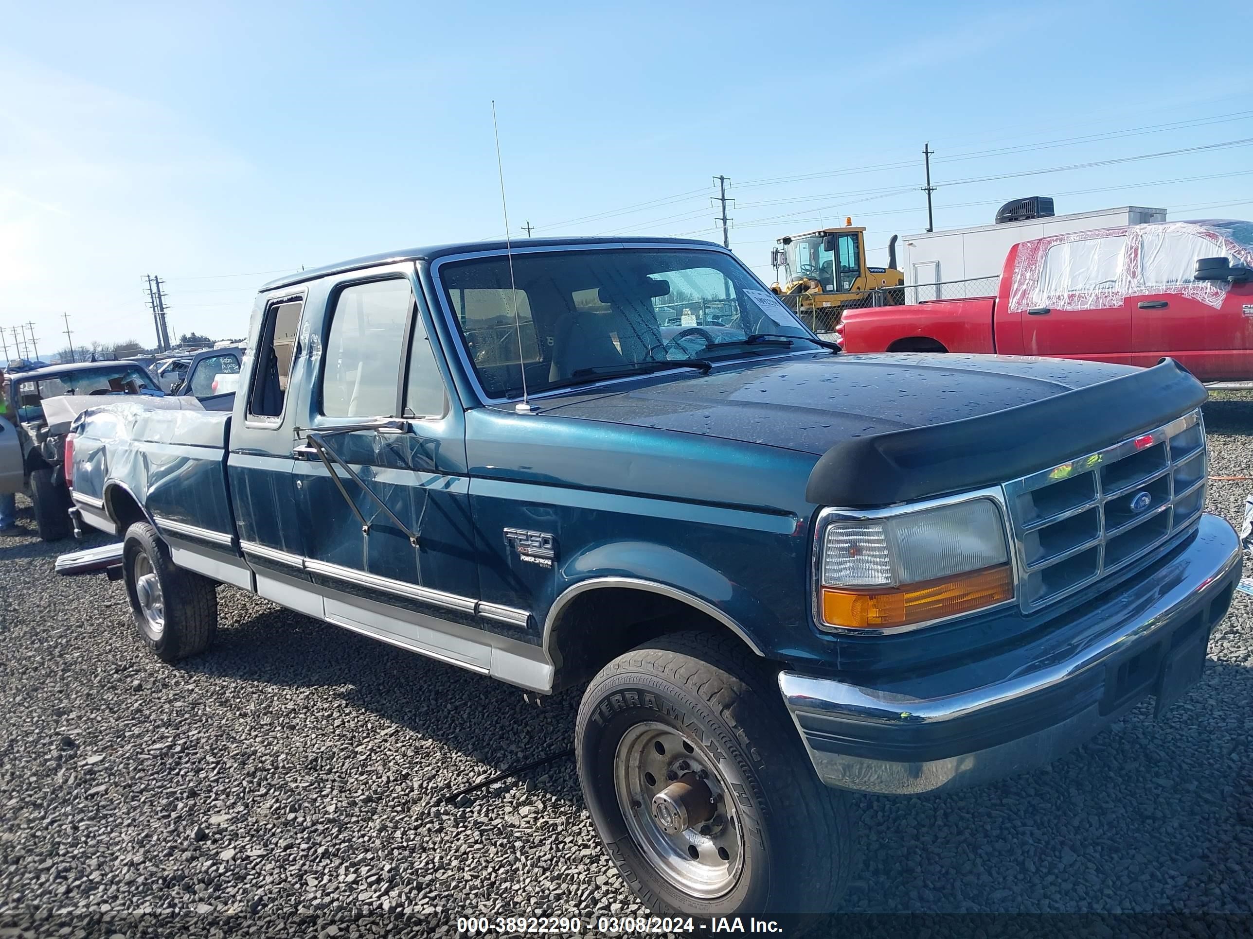 FORD F250 1996 1fthx26f7tea40119