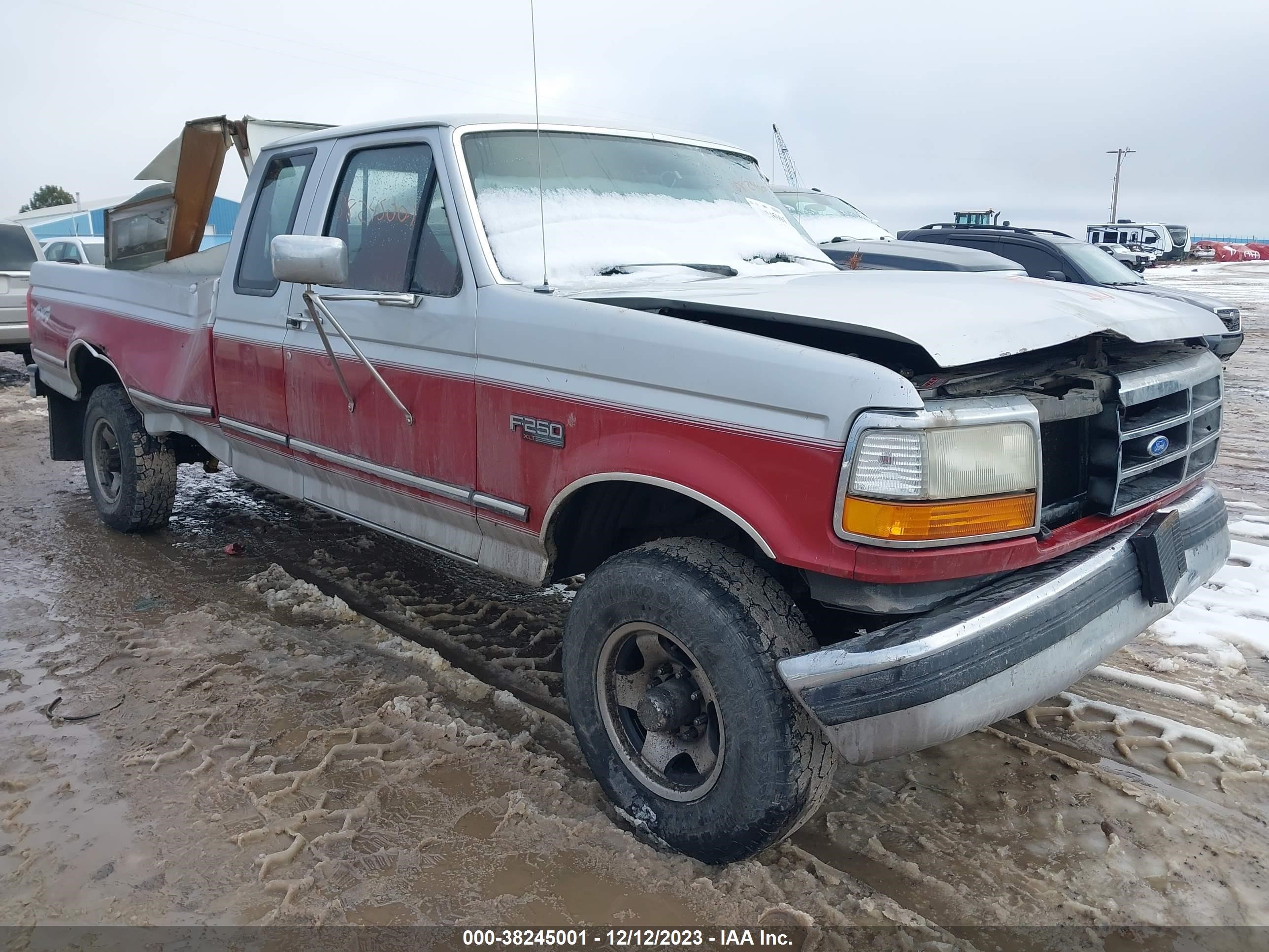 FORD F250 1992 1fthx26g0nka36278