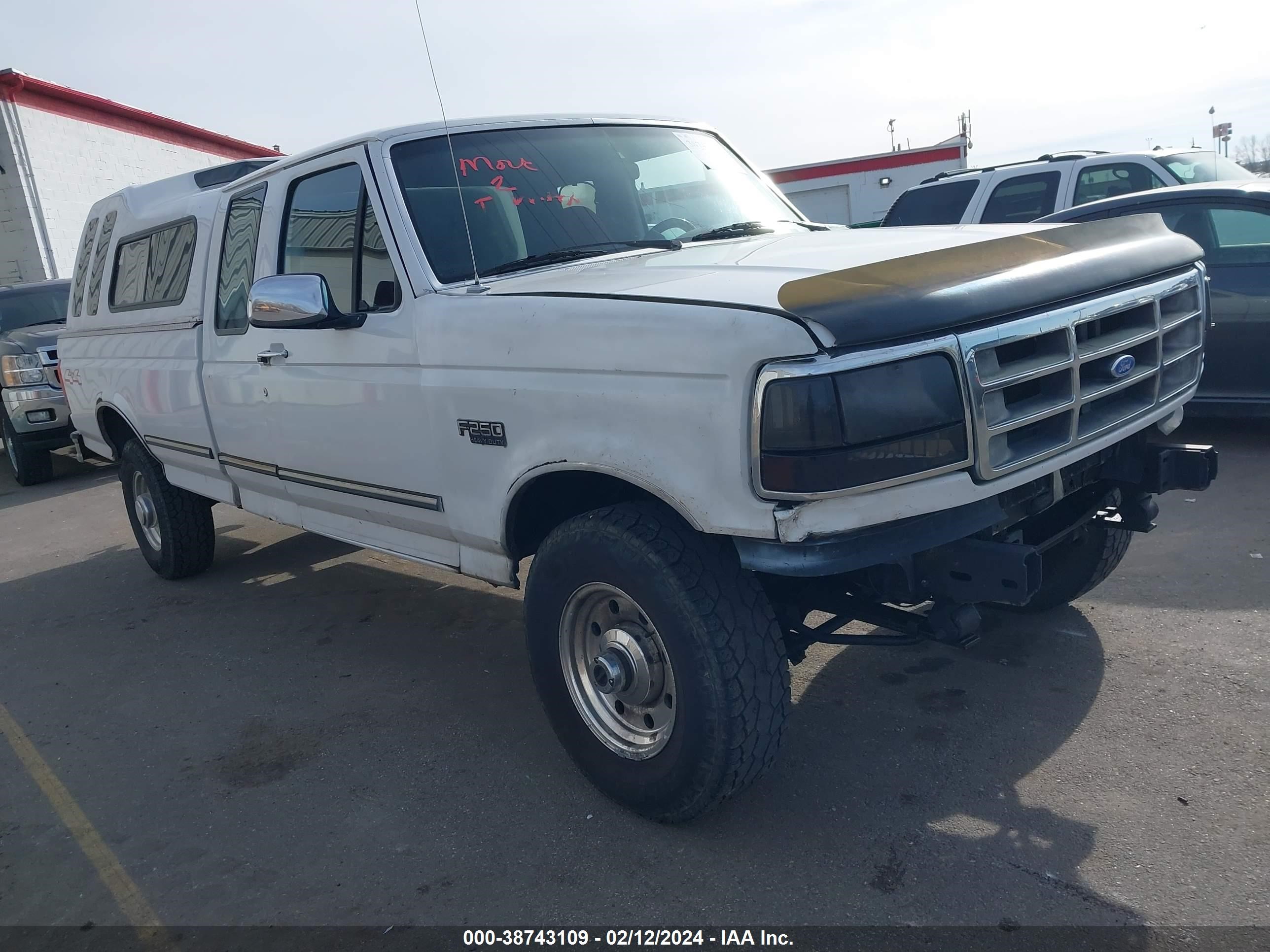 FORD F250 1997 1fthx26g0vea33668