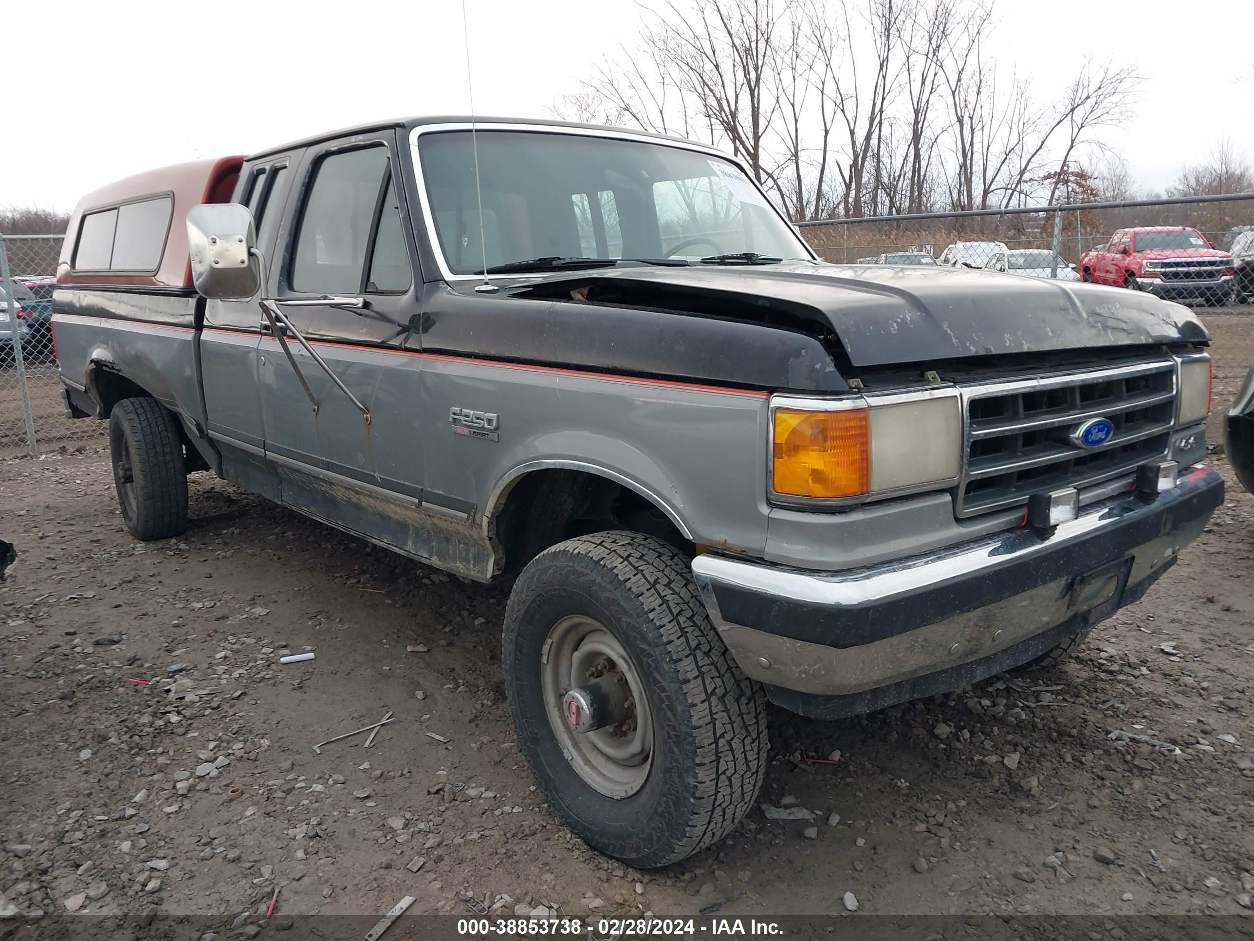 FORD F250 1989 1fthx26g2kkb35728