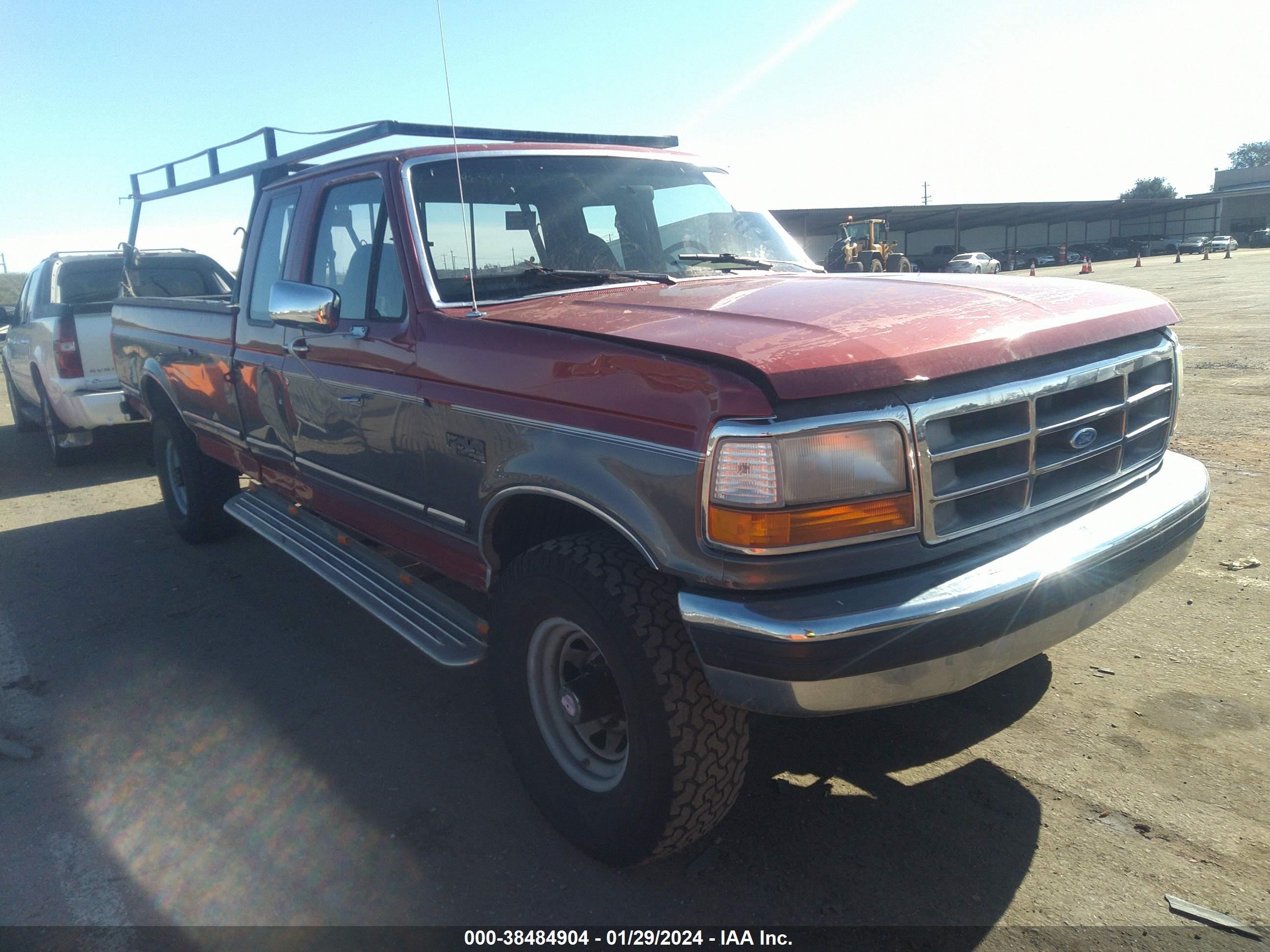 FORD F250 1992 1fthx26g8nkb57477