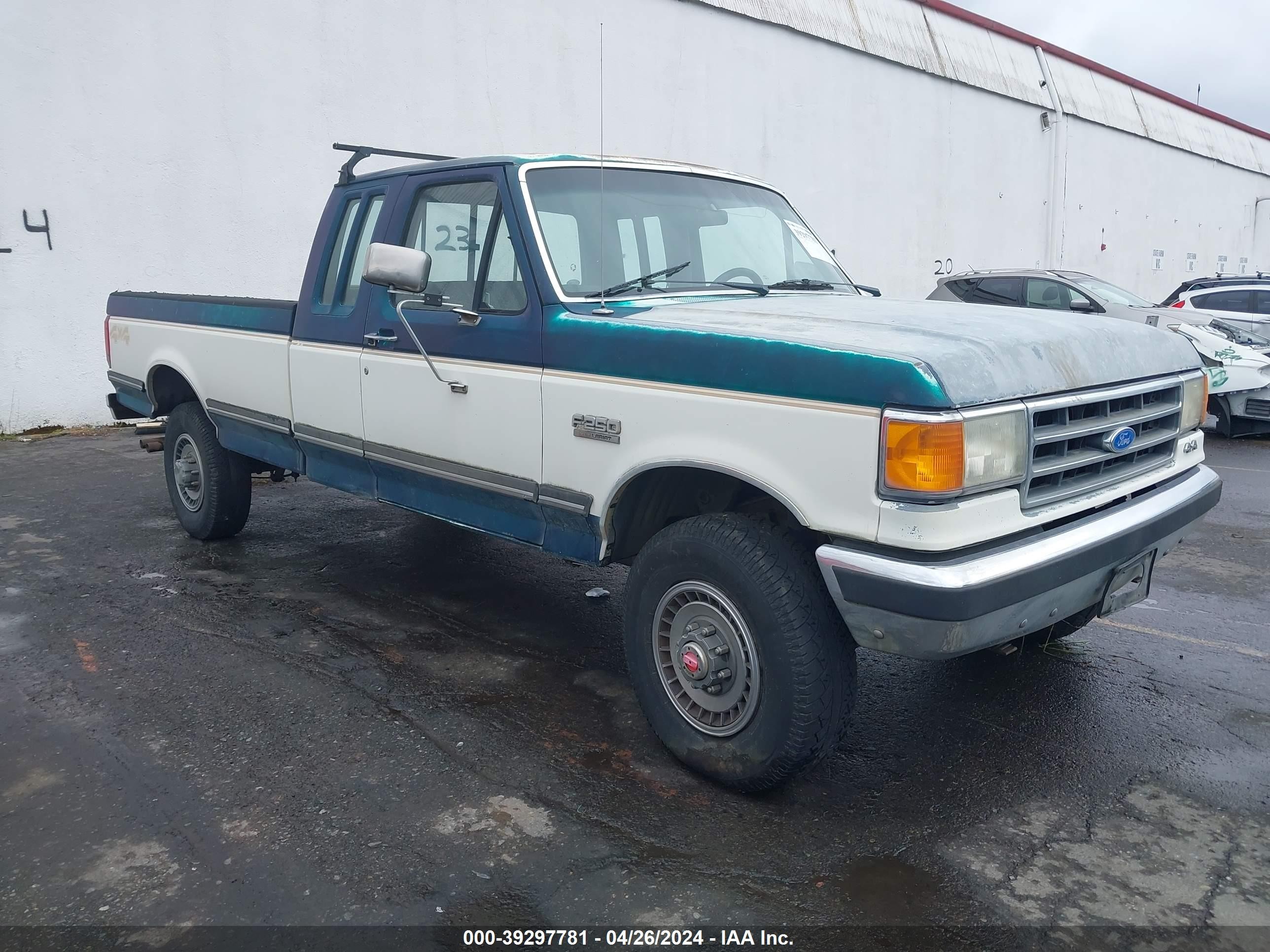 FORD F250 1991 1fthx26h1mkb14042