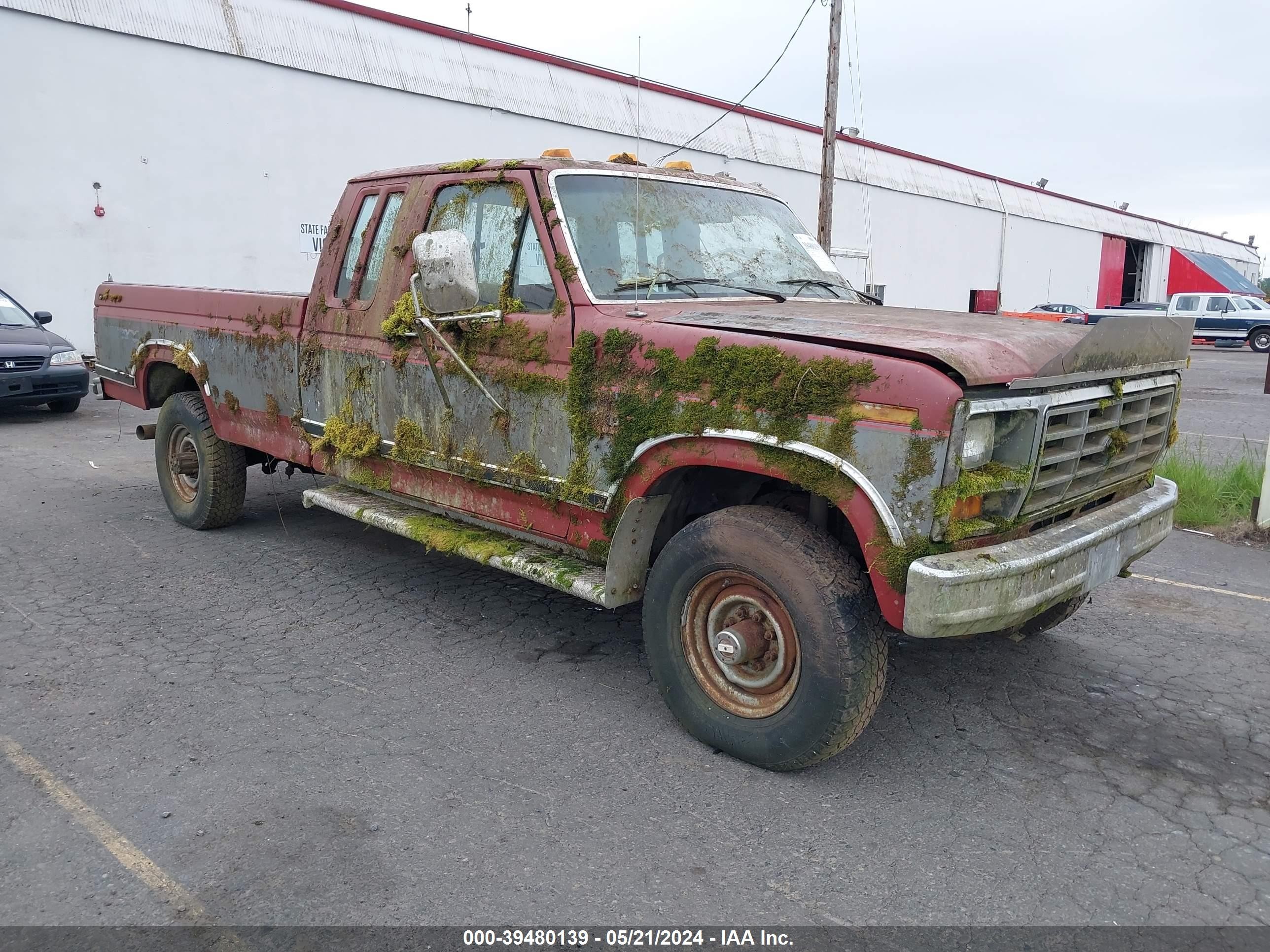 FORD F250 1986 1fthx26l7gkb40931