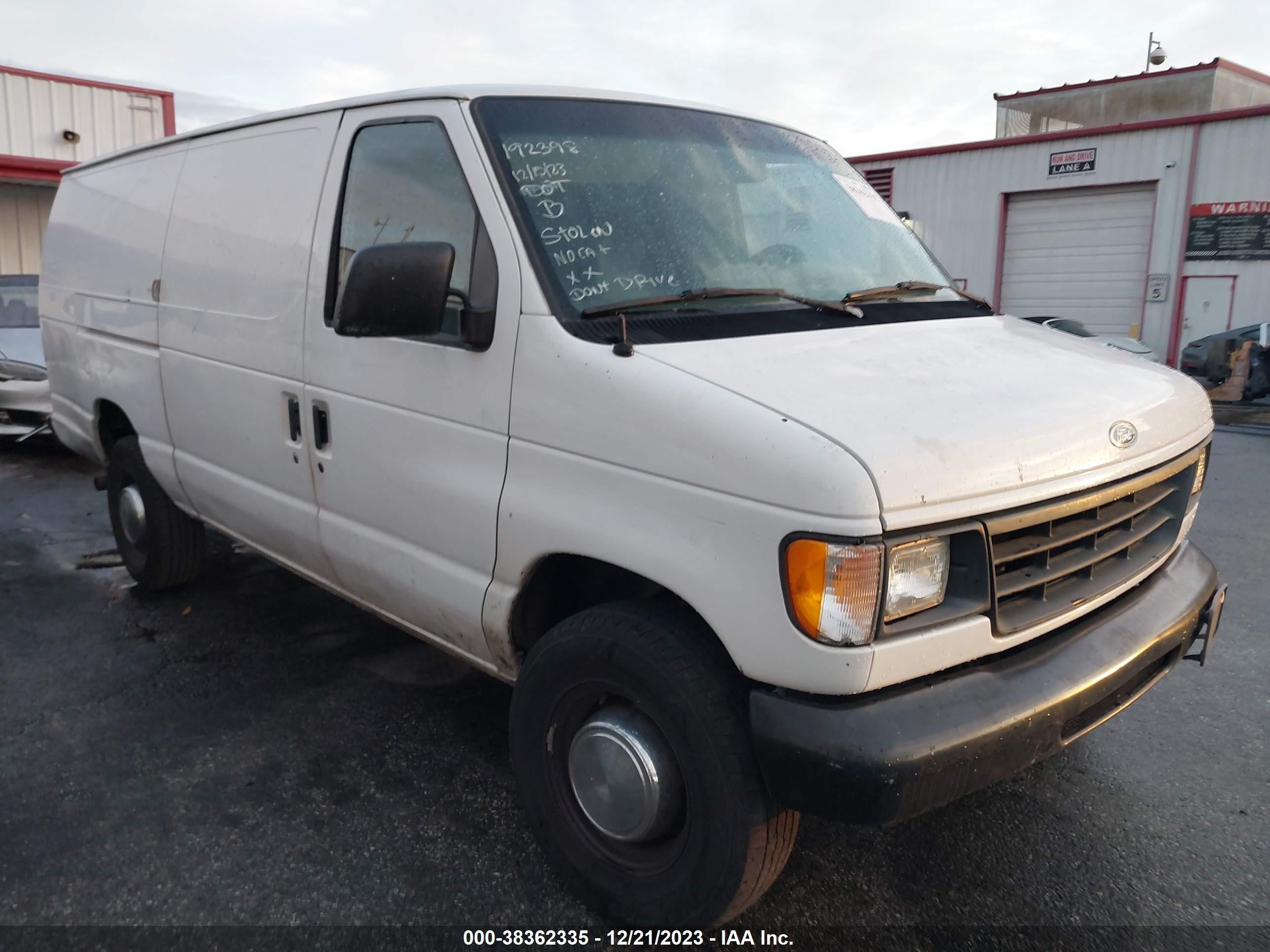 FORD ECONOLINE 1996 1ftjs34h8thb06329