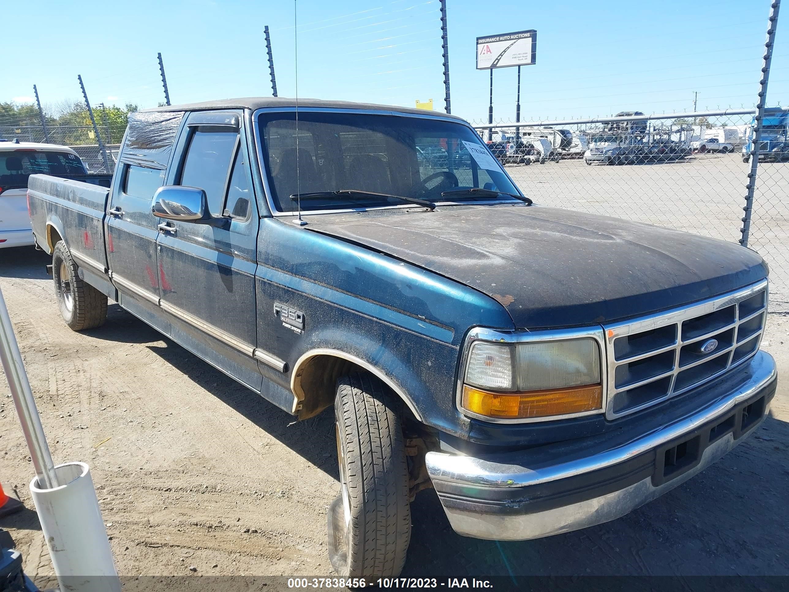 FORD F350 1996 1ftjw35f3tea07291