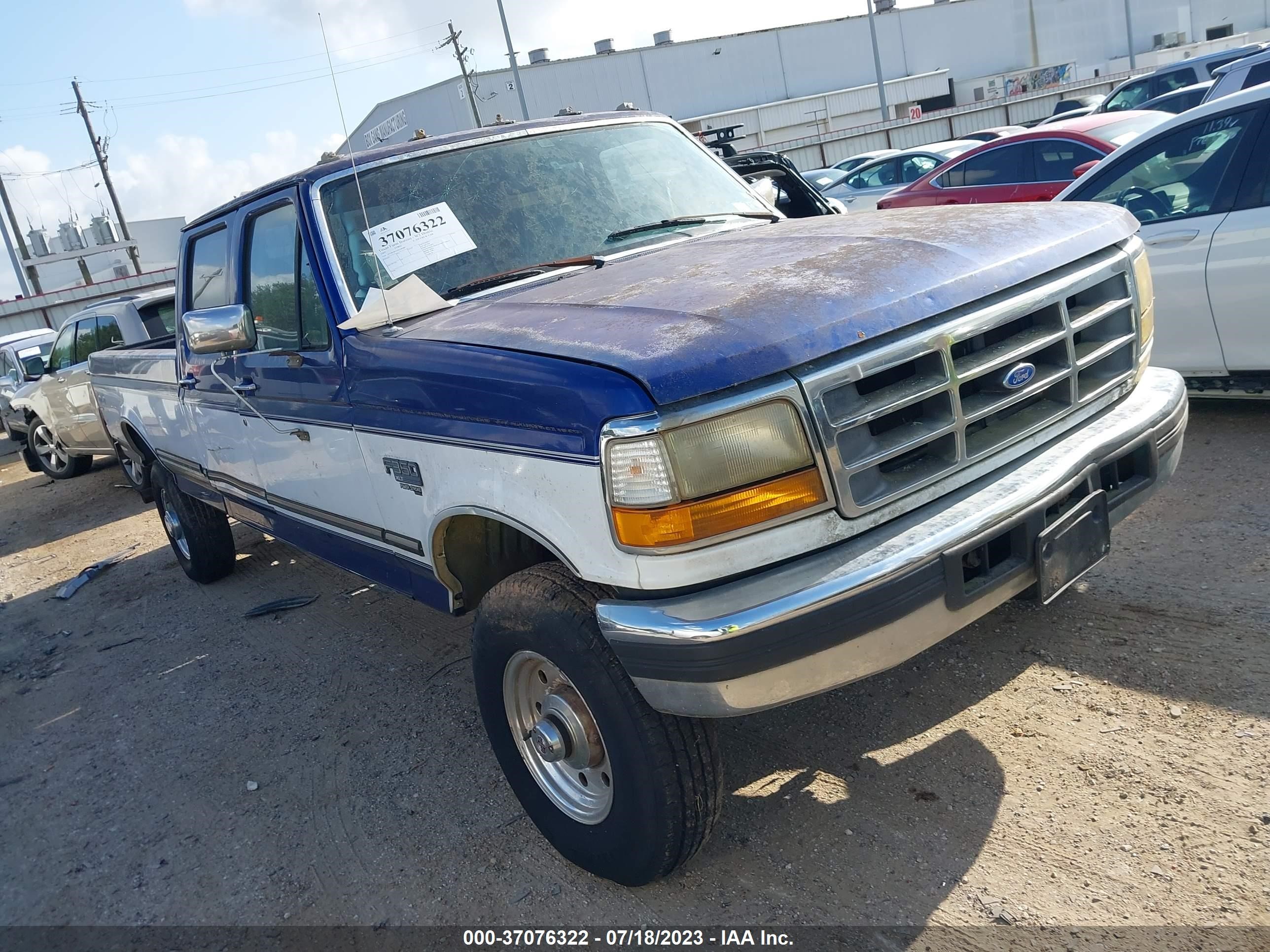 FORD F350 1997 1ftjw36f2vea00480