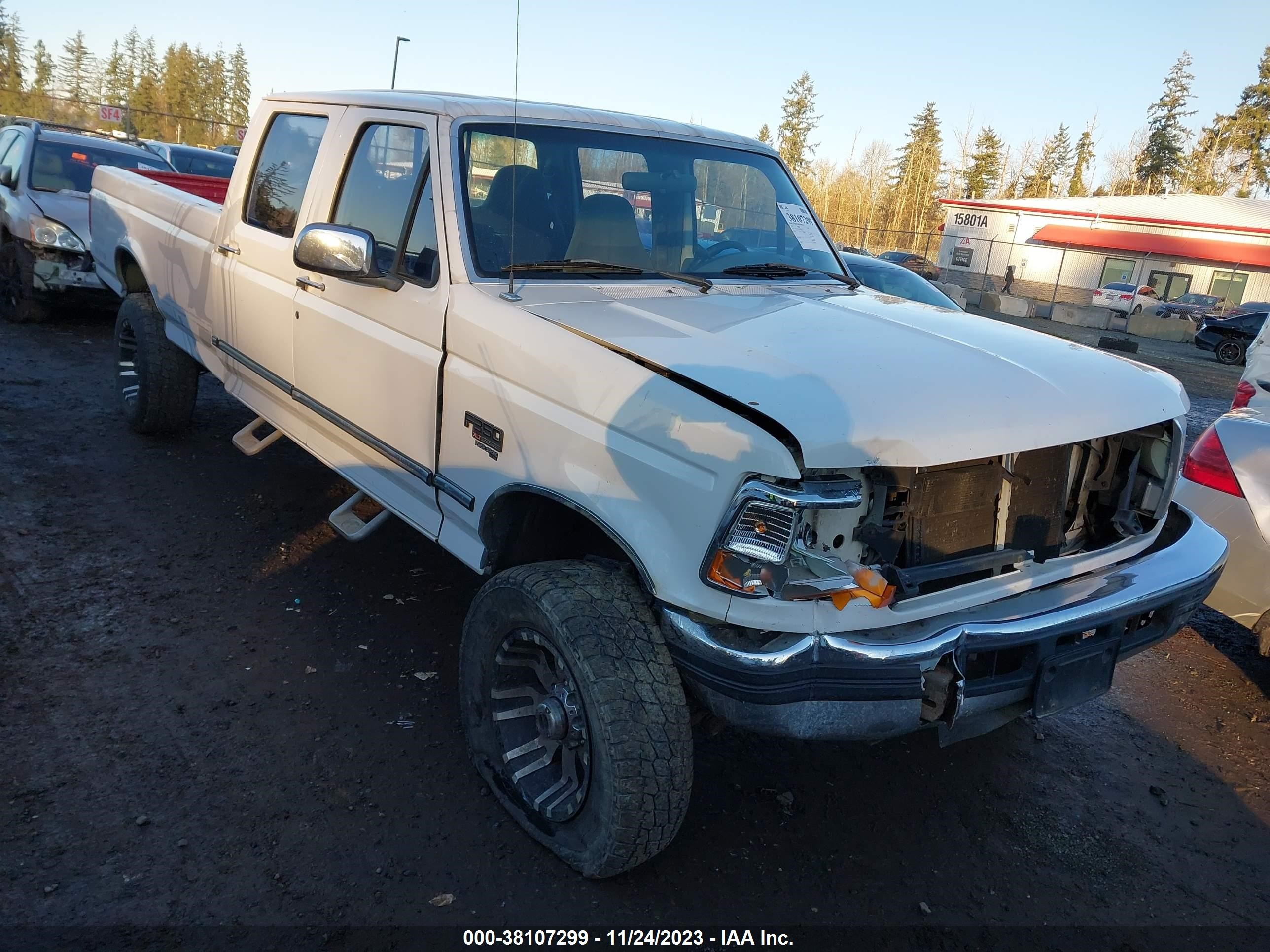 FORD F350 1997 1ftjw36f5vea73312