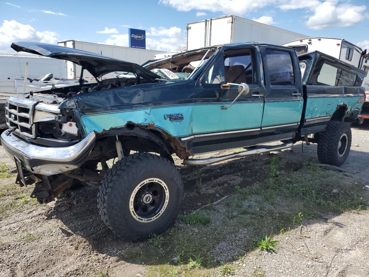 FORD F350 1994 1ftjw36g8rea51223