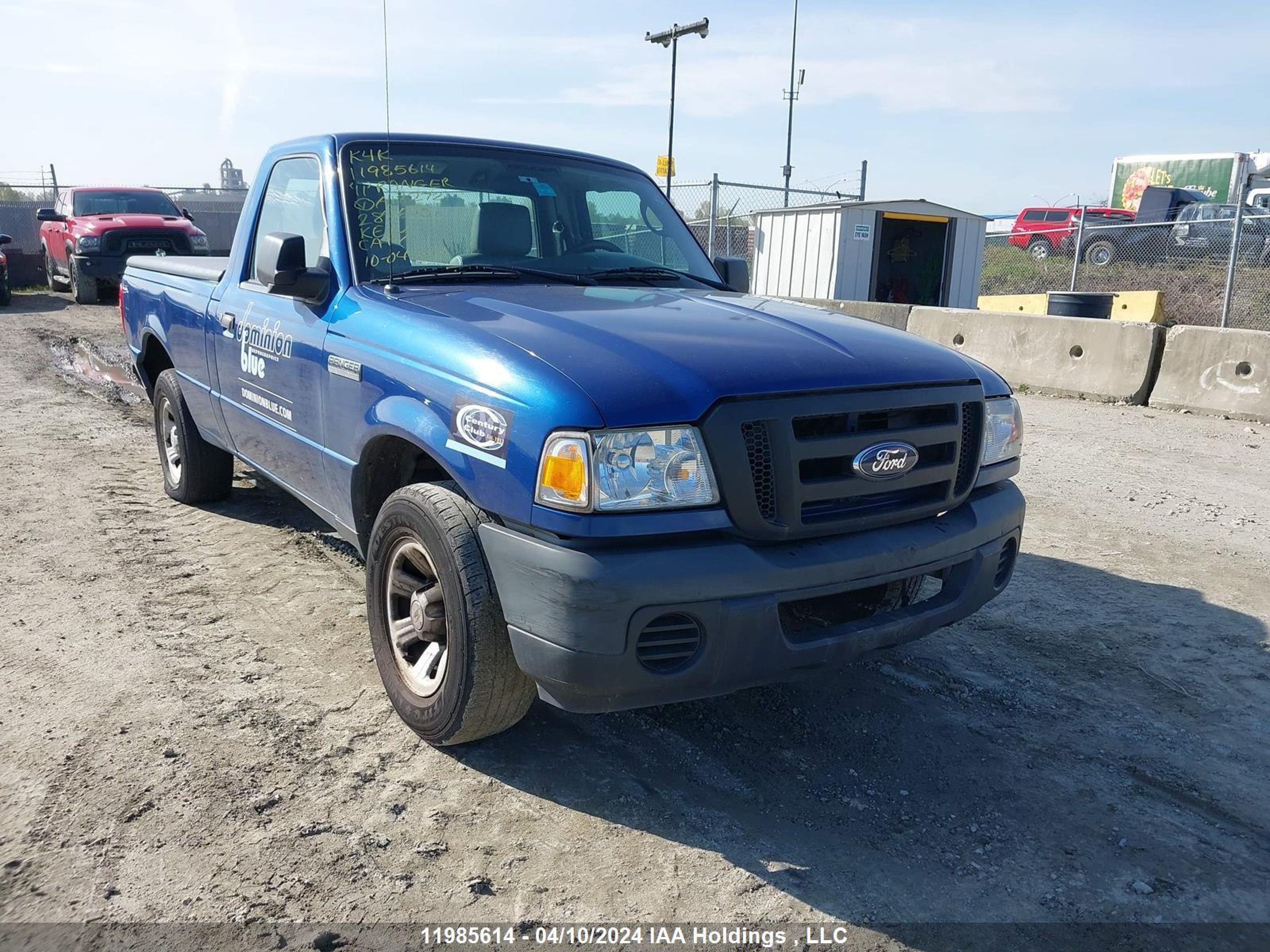 FORD RANGER 2011 1ftkr1ad0bpa18272