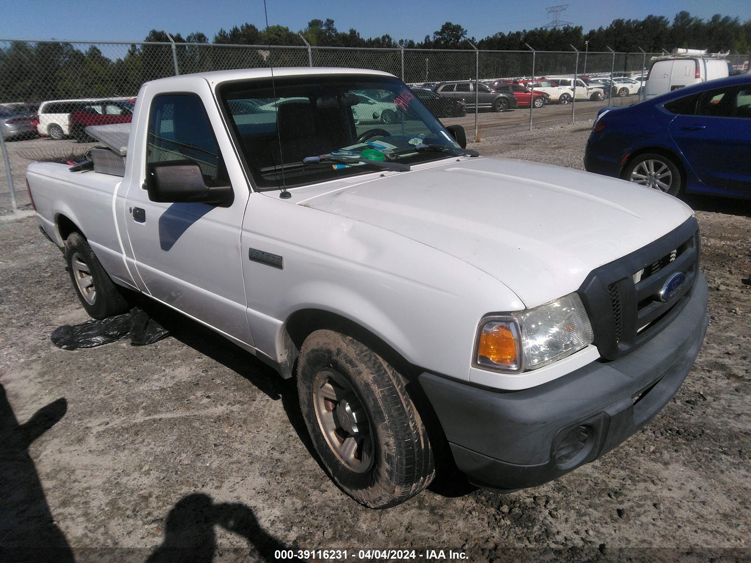 FORD RANGER 2010 1ftkr1ad5apa44610