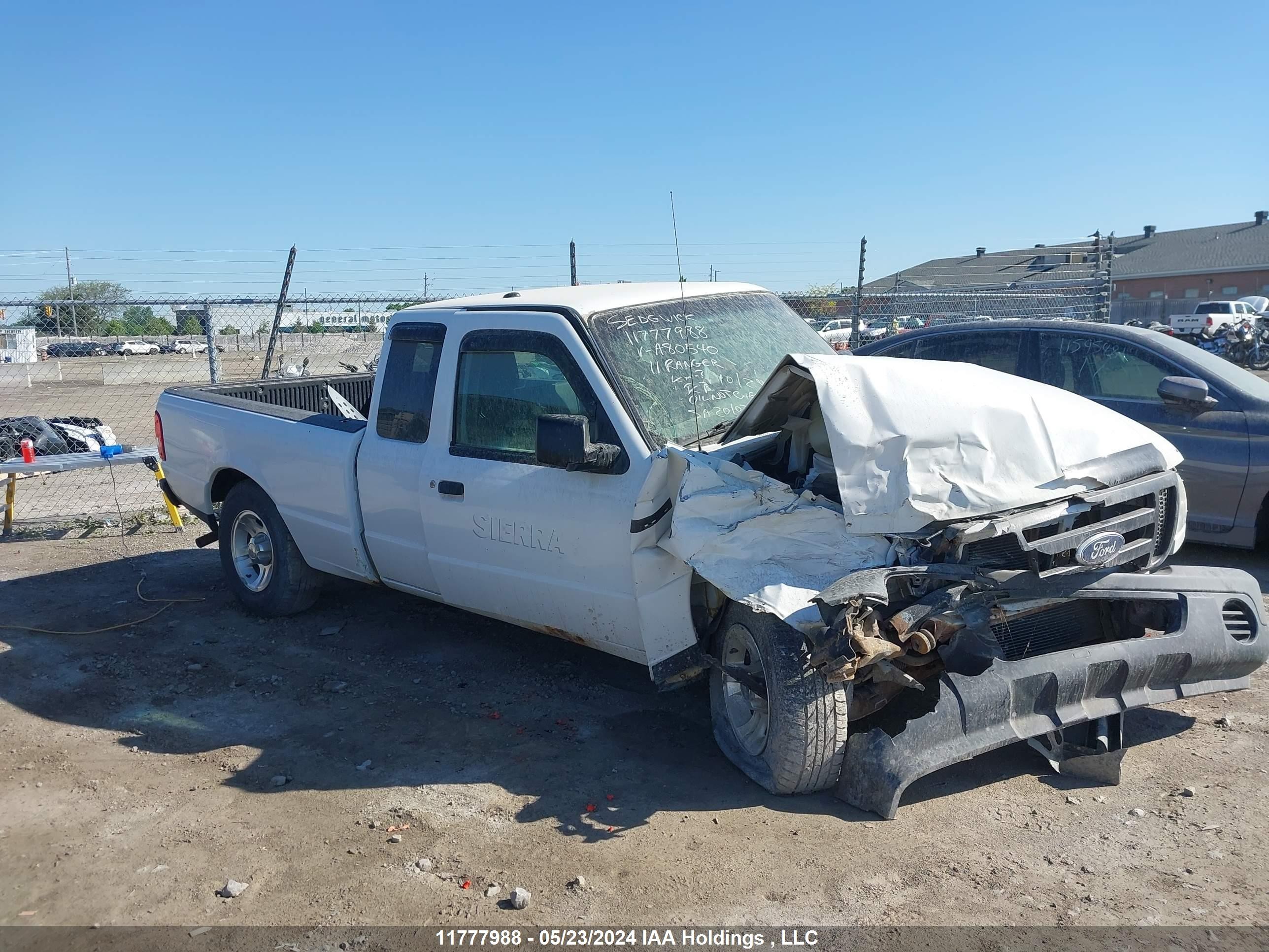 FORD RANGER 2011 1ftkr4ed7bpa80540