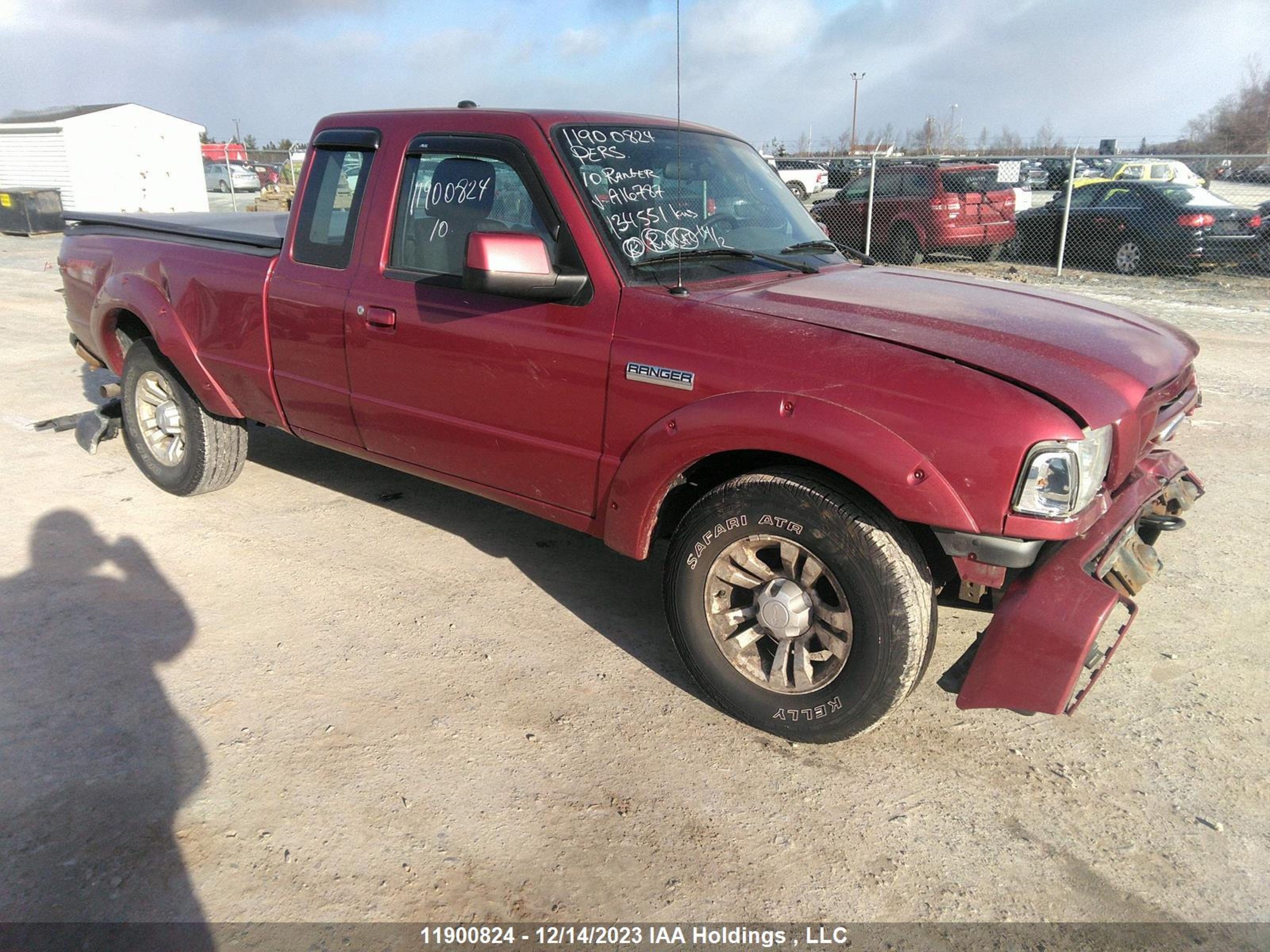 FORD RANGER 2010 1ftlr4fe4apa16787