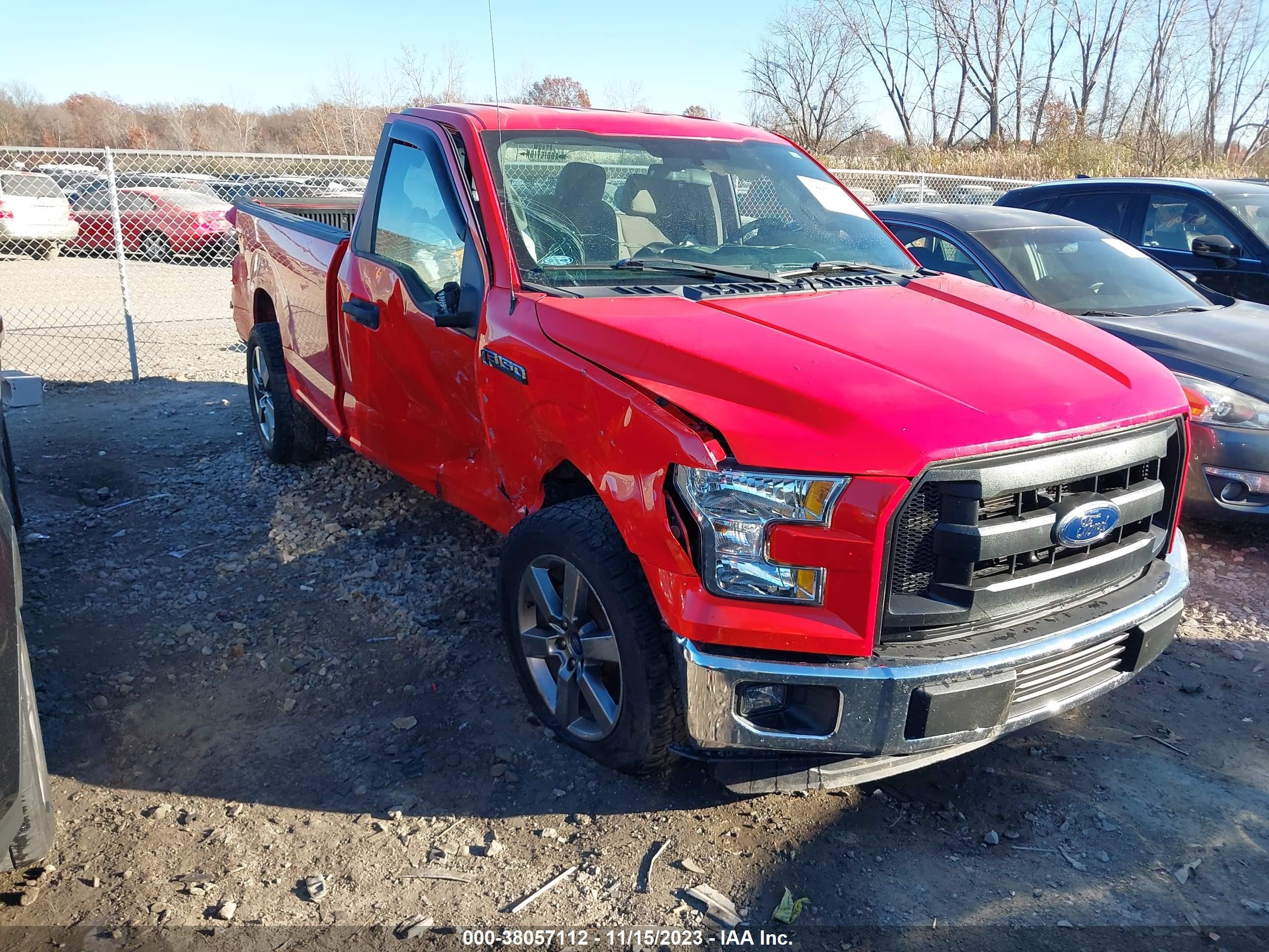 FORD F-150 2016 1ftmf1c83gkf43851