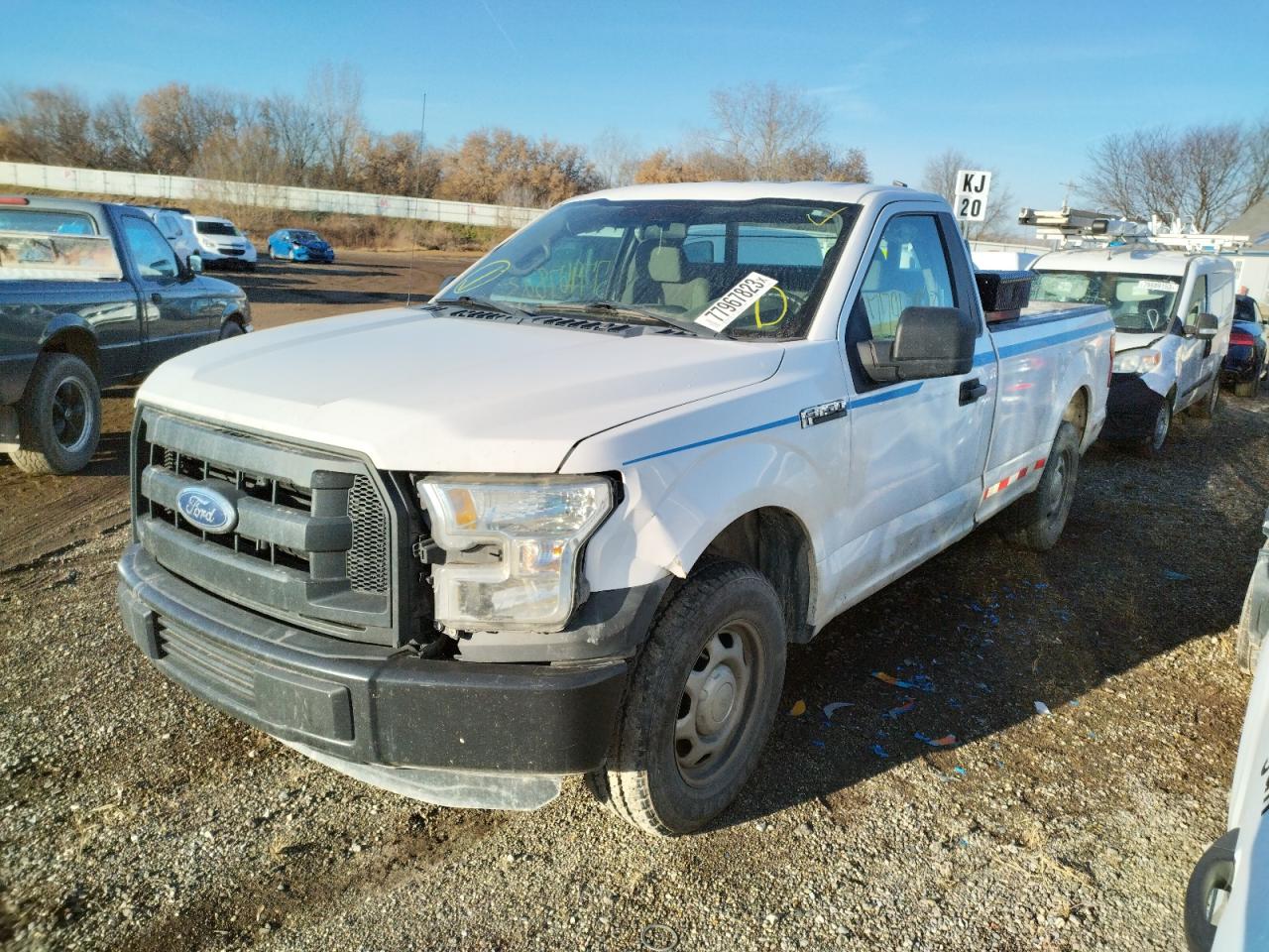 FORD F-150 2016 1ftmf1c86gke48992