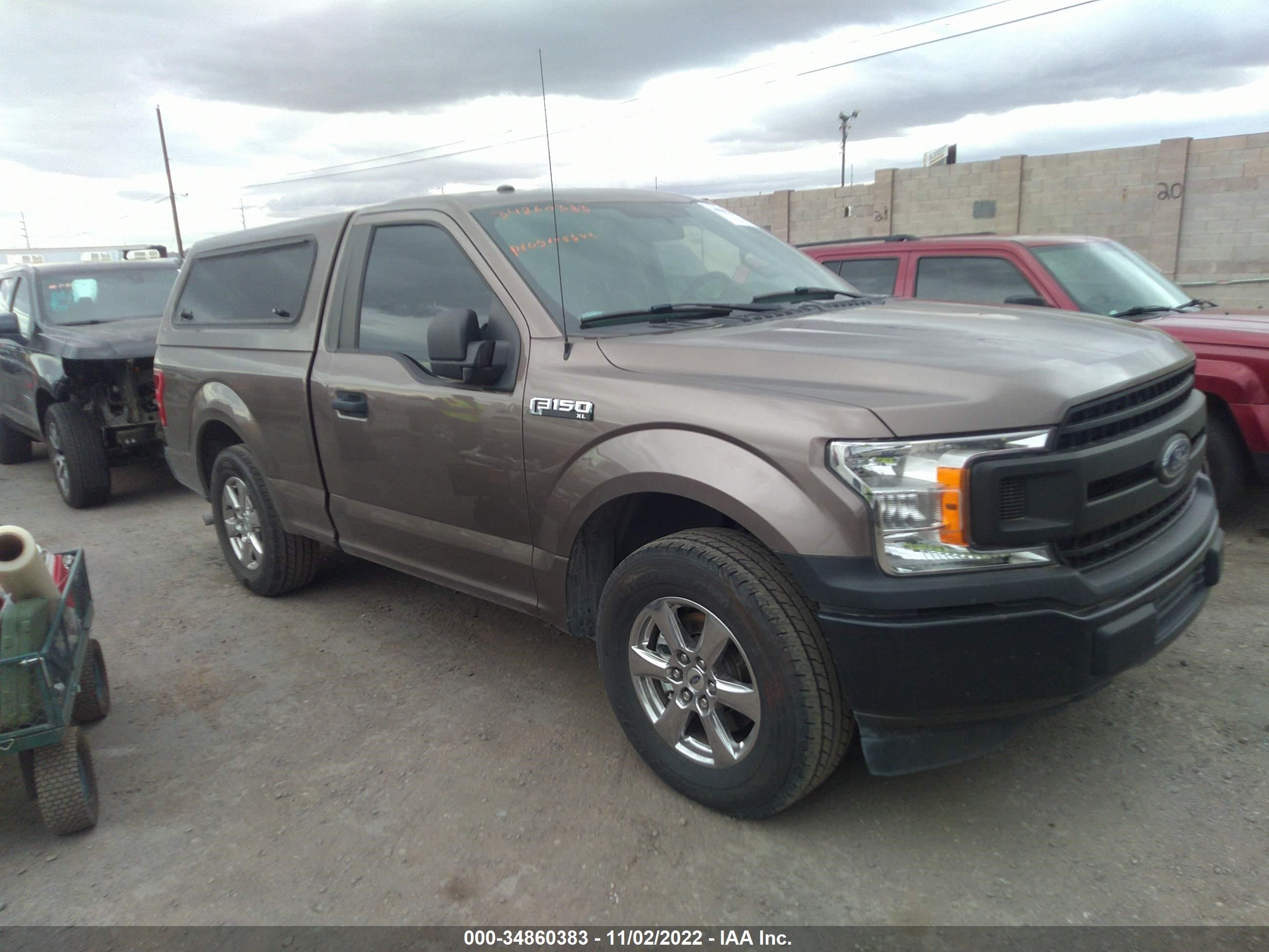 FORD F-150 2018 1ftmf1cb1jkf60506