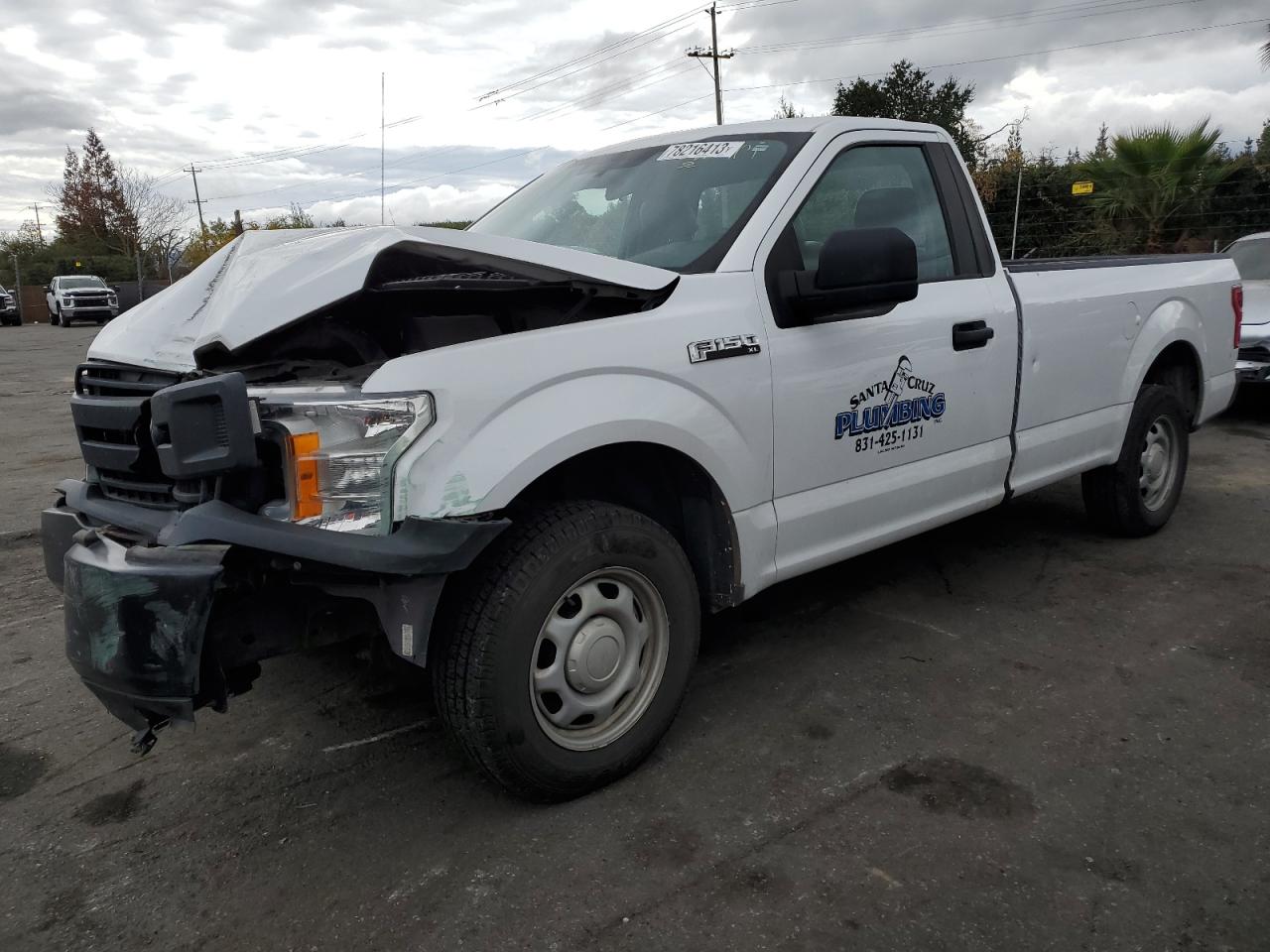 FORD F-150 2018 1ftmf1cb5jkf81309